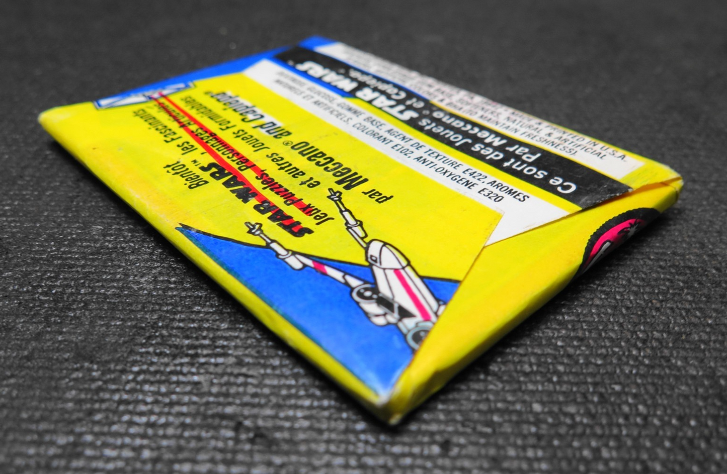 RARE 1977 Topps STAR WARS 2nd Series 2 French Meccano Version Wax Pack - Sealed