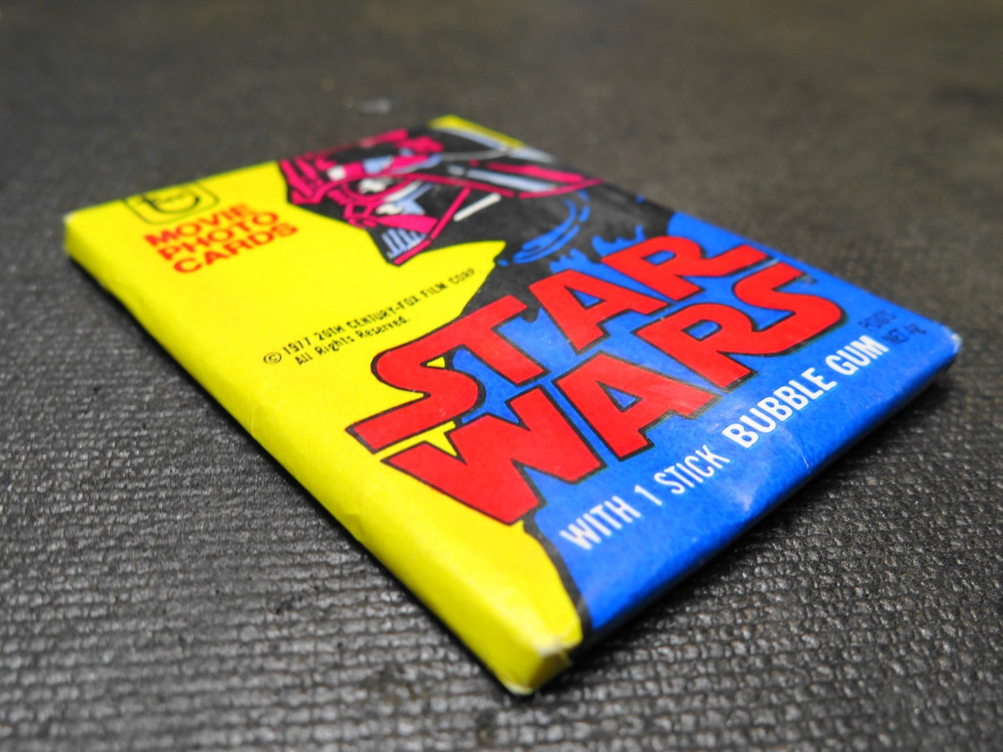 RARE 1977 Topps STAR WARS 2nd Series 2 French Meccano Version Wax Pack - Sealed