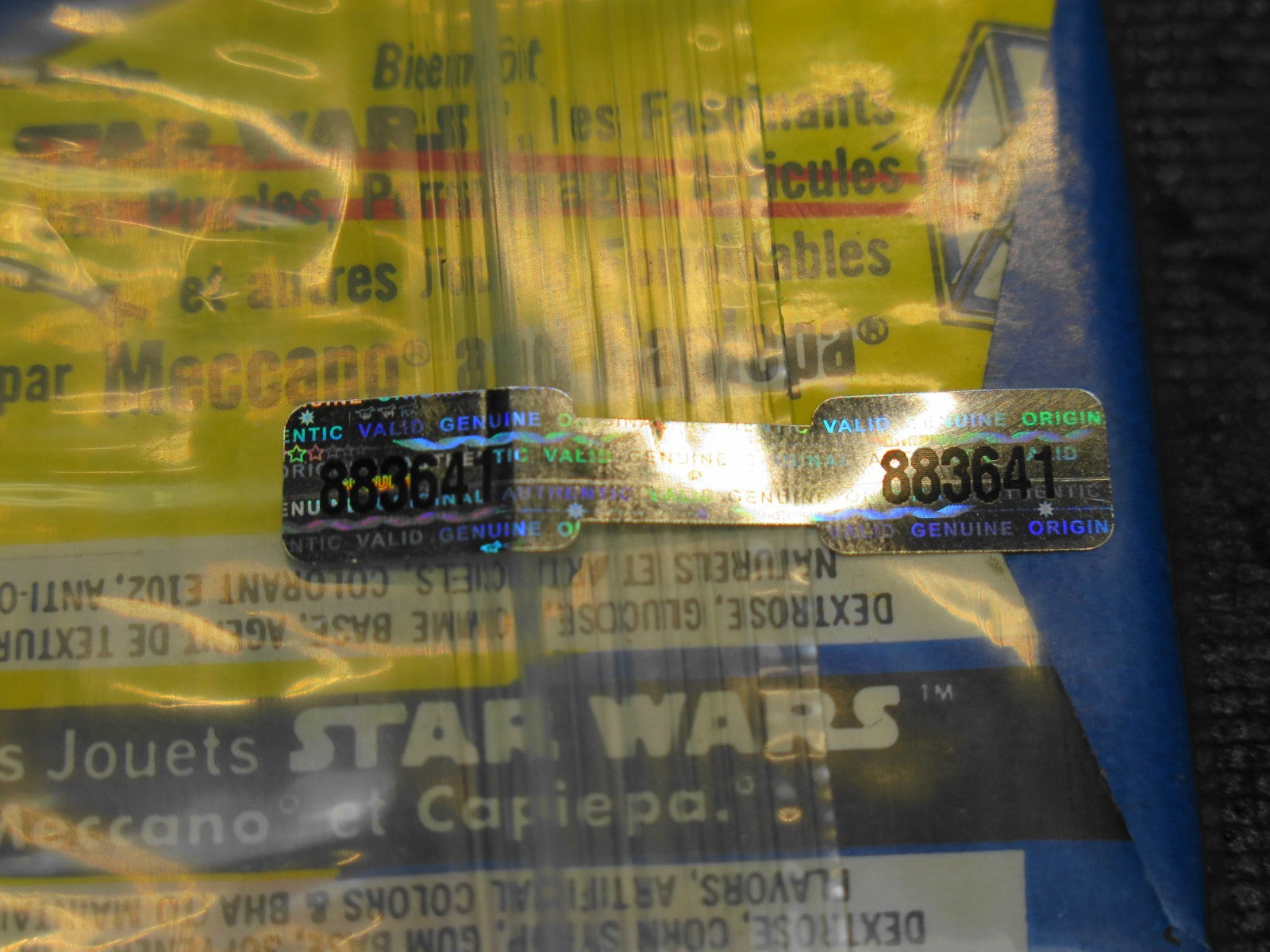 RARE 1977 Topps STAR WARS 2nd Series 2 French Meccano Version Wax Pack - Sealed