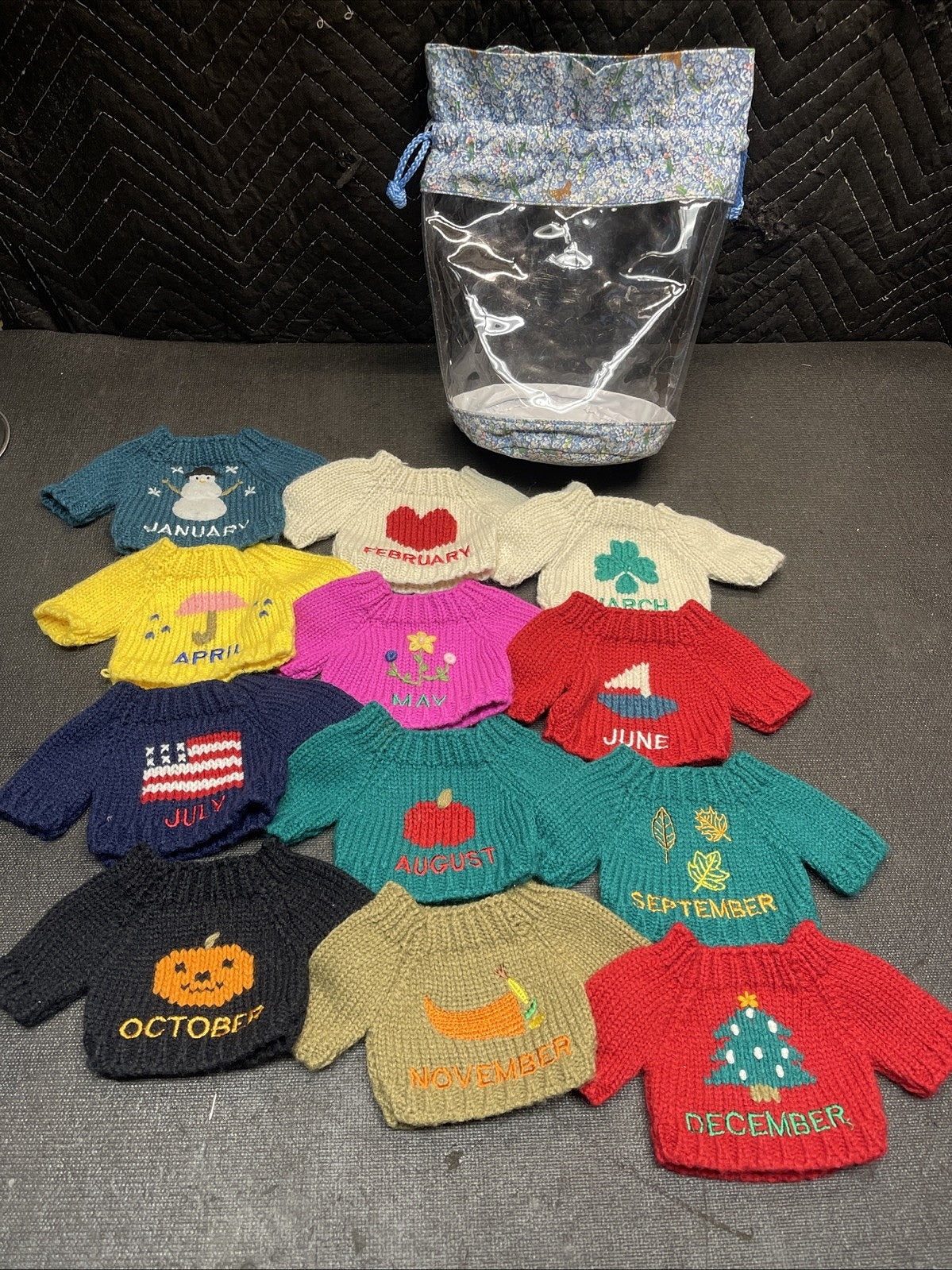 12 Vintage Boyds Bear Sweaters Of The Month