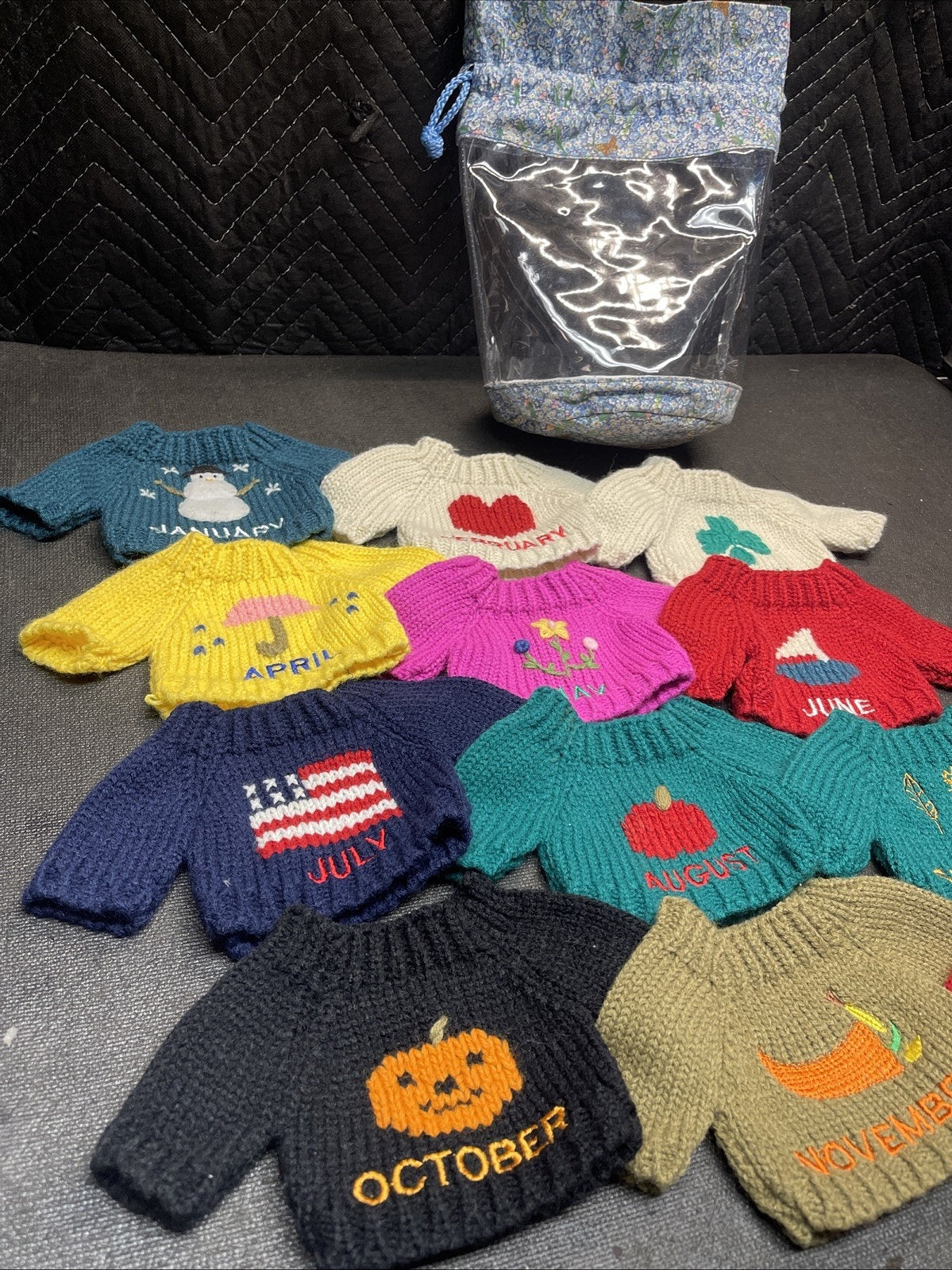 12 Vintage Boyds Bear Sweaters Of The Month