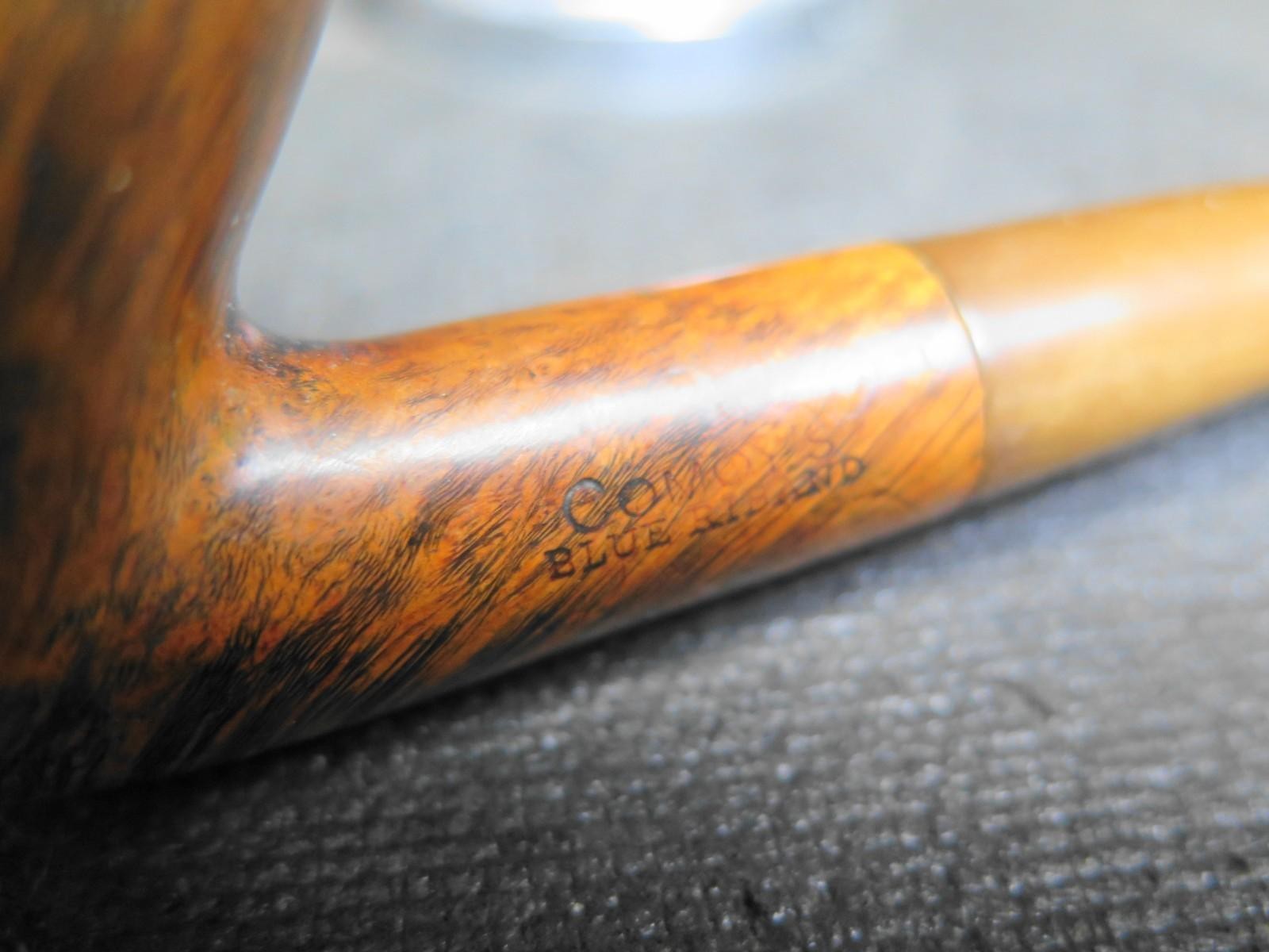 Comoys Blue Riband 43 Bent Billiard Tobacco Pipe