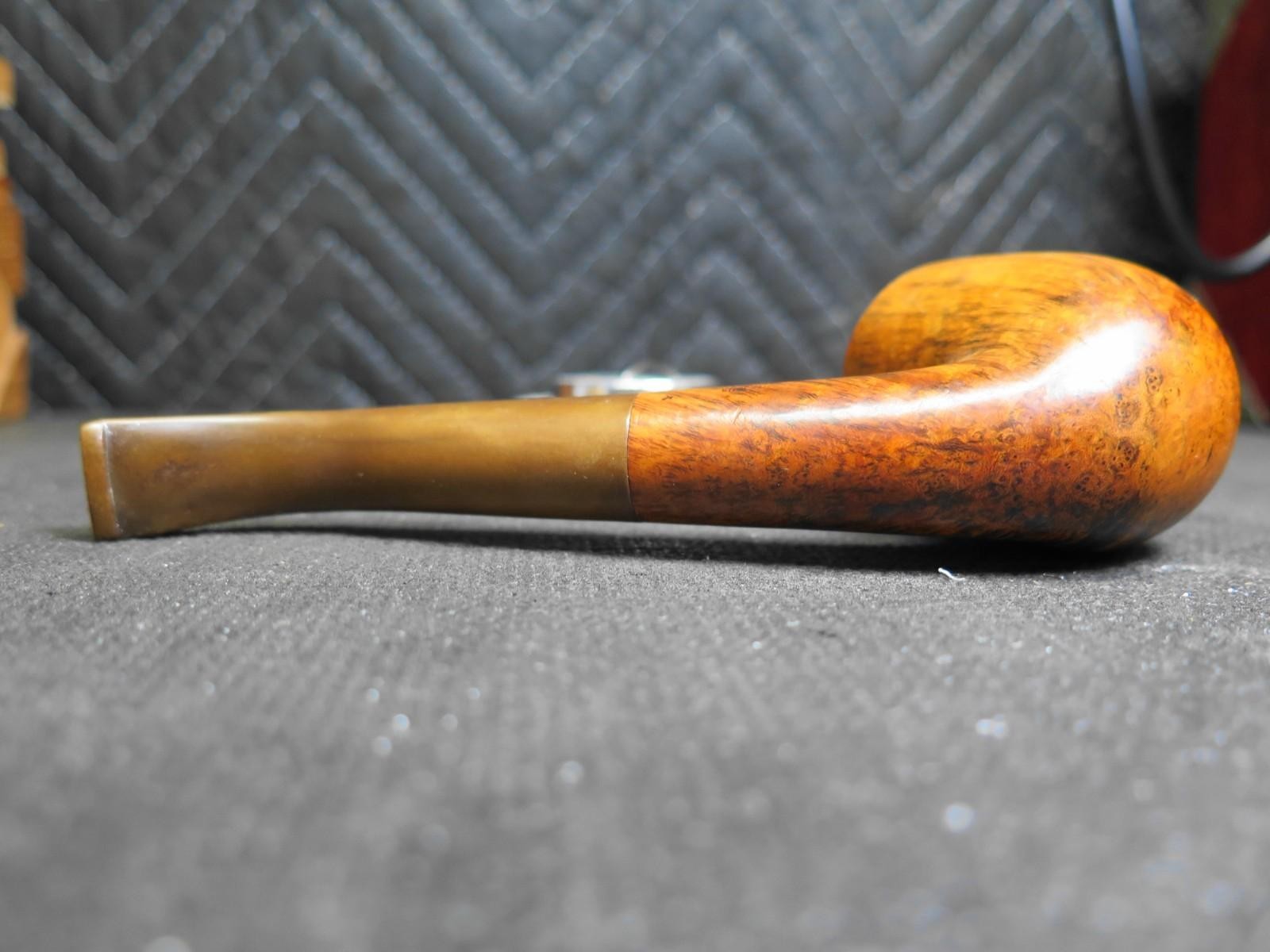 Comoys Blue Riband 43 Bent Billiard Tobacco Pipe