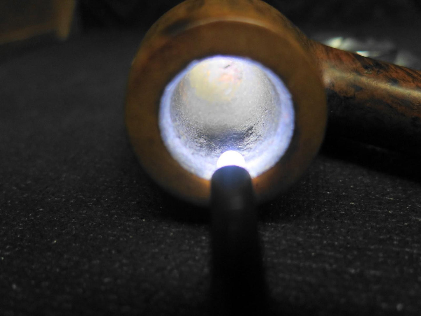 Comoys Blue Riband 43 Bent Billiard Tobacco Pipe