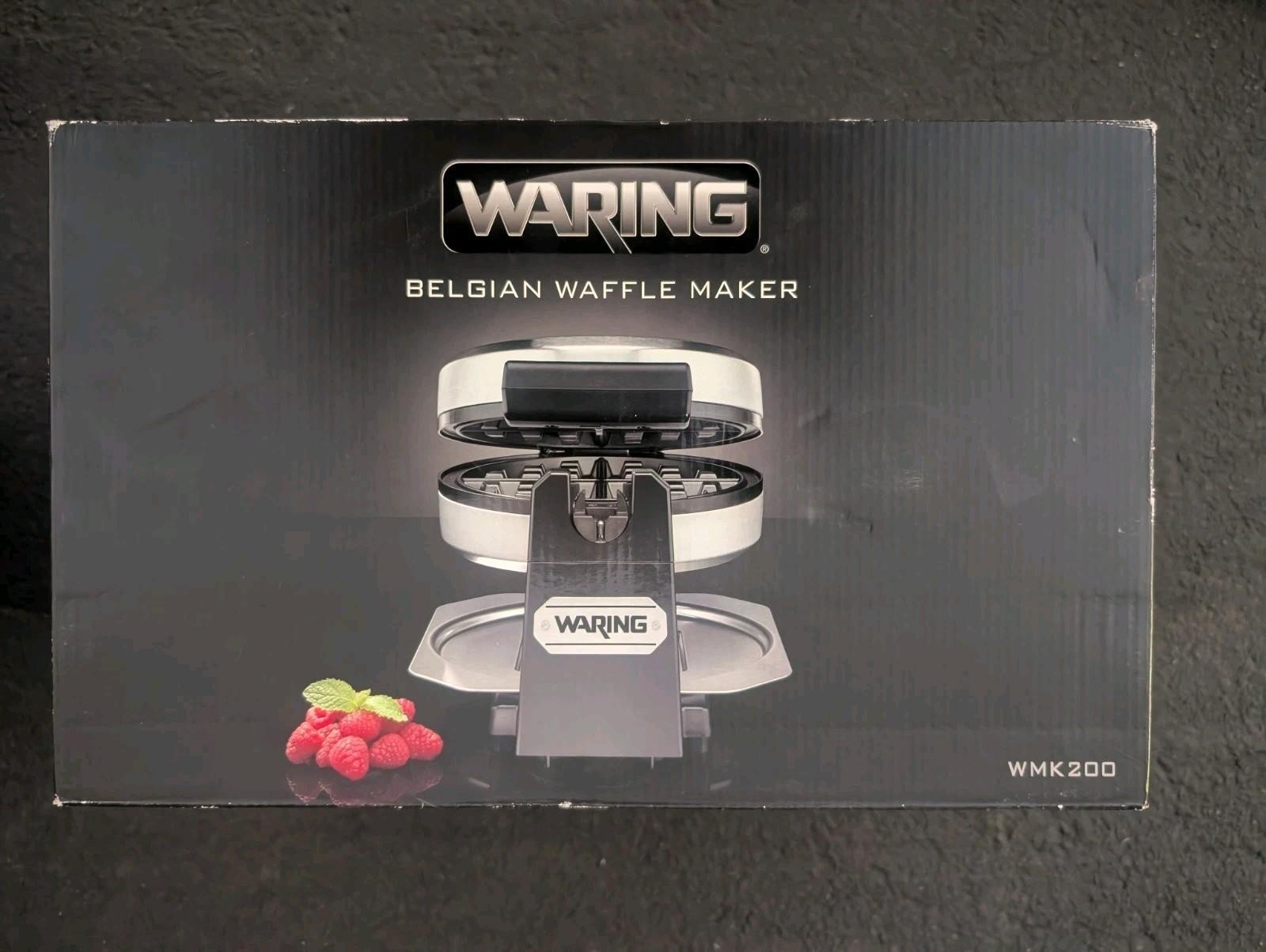 Waring Belgian Waffle Maker WMK200 Stainless Steel