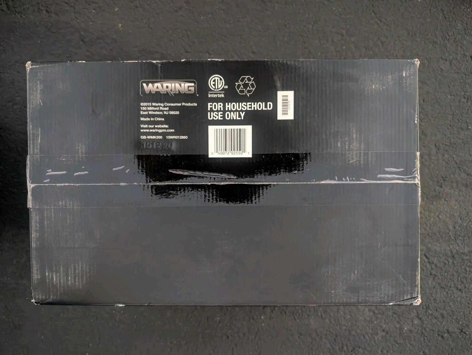 Waring Belgian Waffle Maker WMK200 Stainless Steel