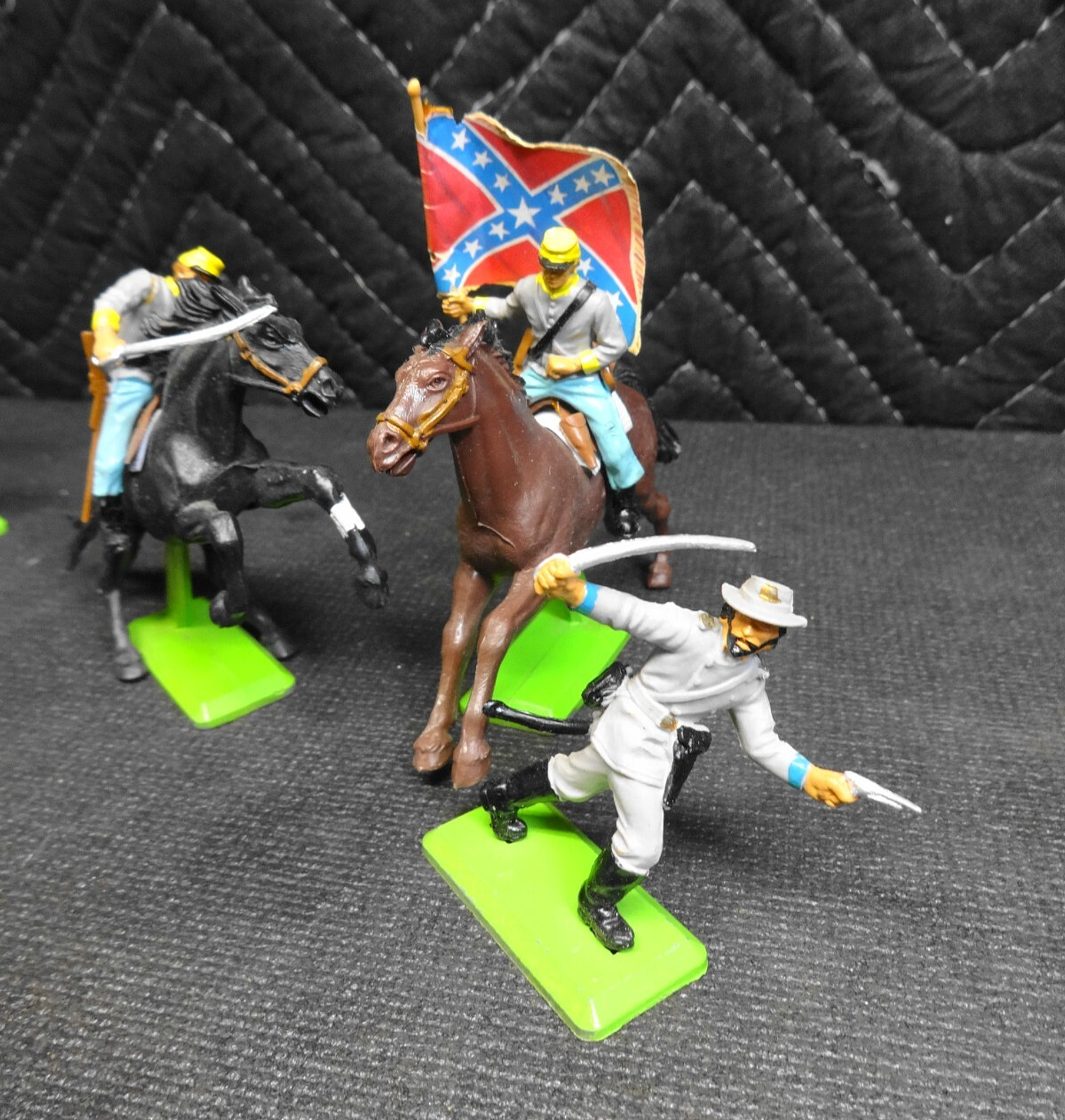 Vintage 1971 Britains LTD Deetail Metal Plastic Toy Soldier Lot US Civil War