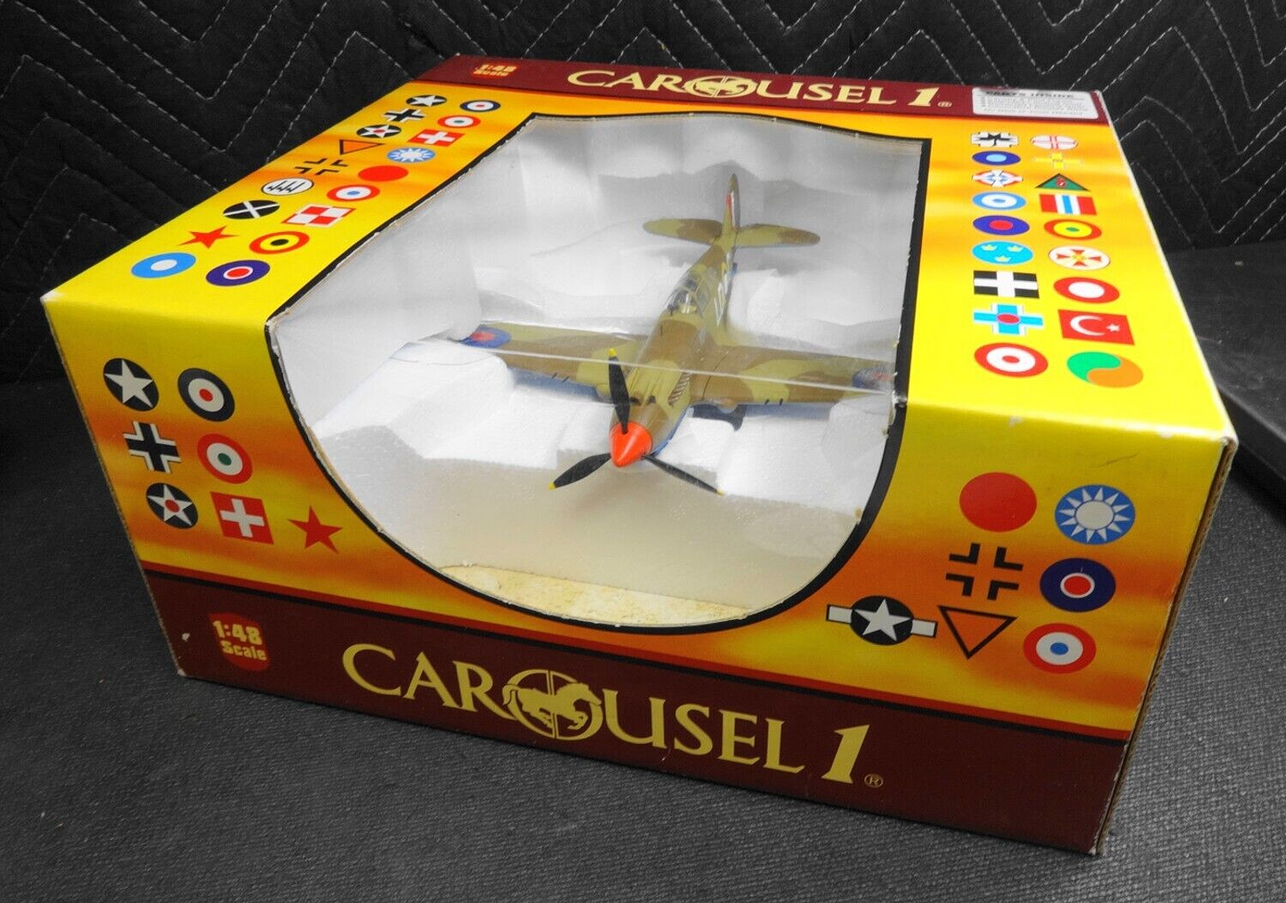 NOS Carousel 1 RAF Tomahawk IIB 1:48 Scale with Base Limited Edition #6103