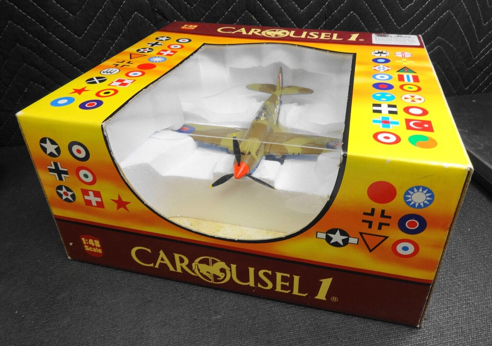 NOS Carousel 1 RAF Tomahawk IIB 1:48 Scale with Base Limited Edition #6103