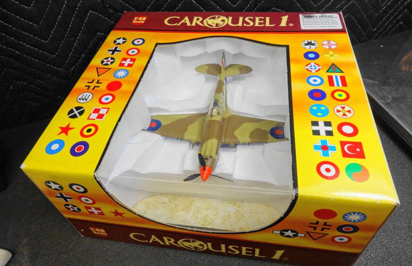 NOS Carousel 1 RAF Tomahawk IIB 1:48 Scale with Base Limited Edition #6103