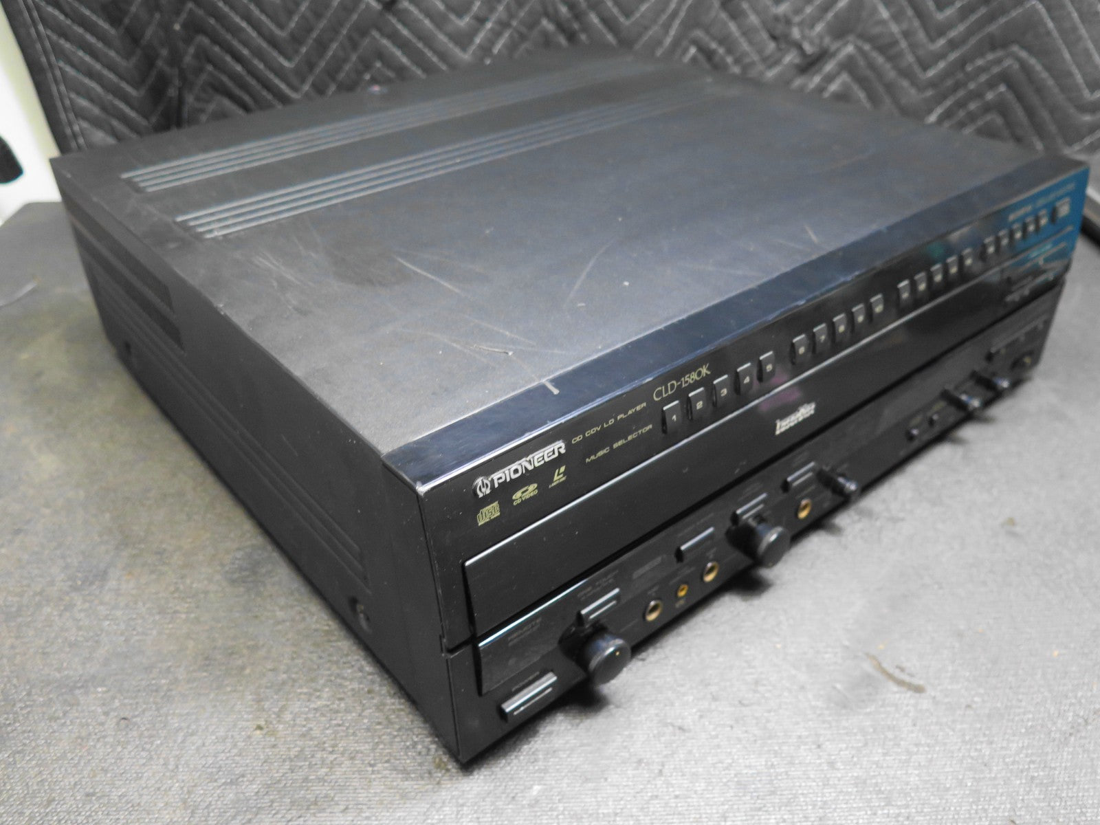 Pioneer CLD-1580K Laser Disc CD Player KARAOKE Stereo - *SERVICED* - No Remote