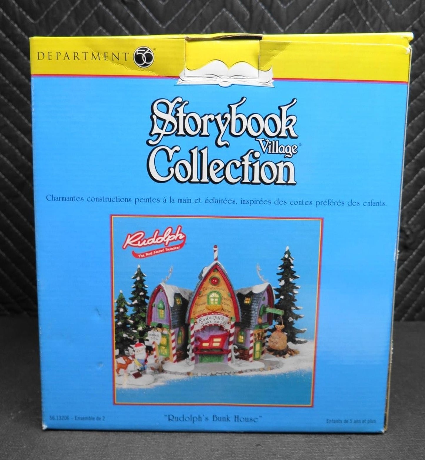 🍊 Vintage Dept 56 Storybook Village Collection Rudolph's Bunk House #13206