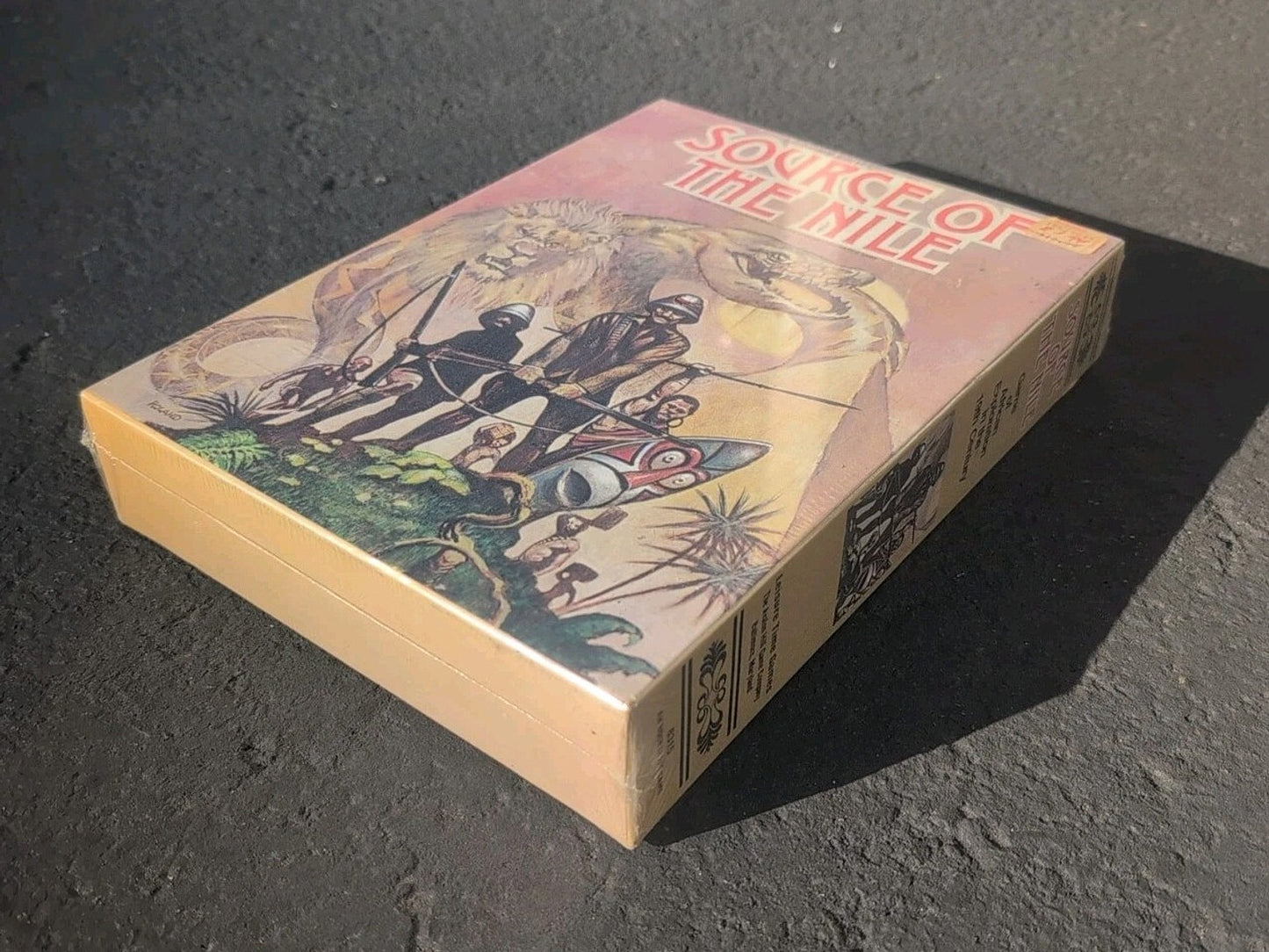 1979 - Source of the Nile. Avalon Hill Board Game.  IN SHRINK 🔥👀