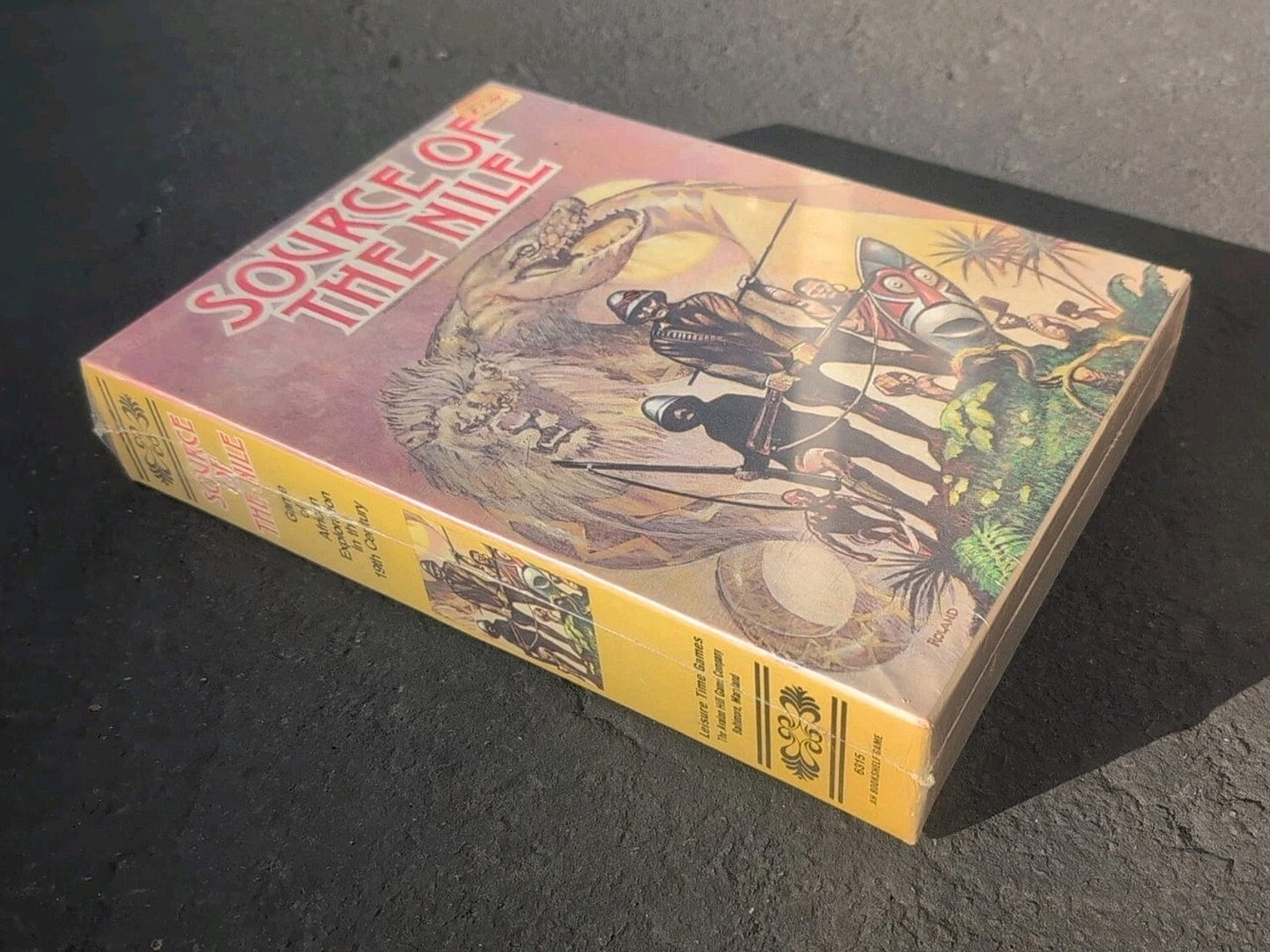 1979 - Source of the Nile. Avalon Hill Board Game.  IN SHRINK 🔥👀