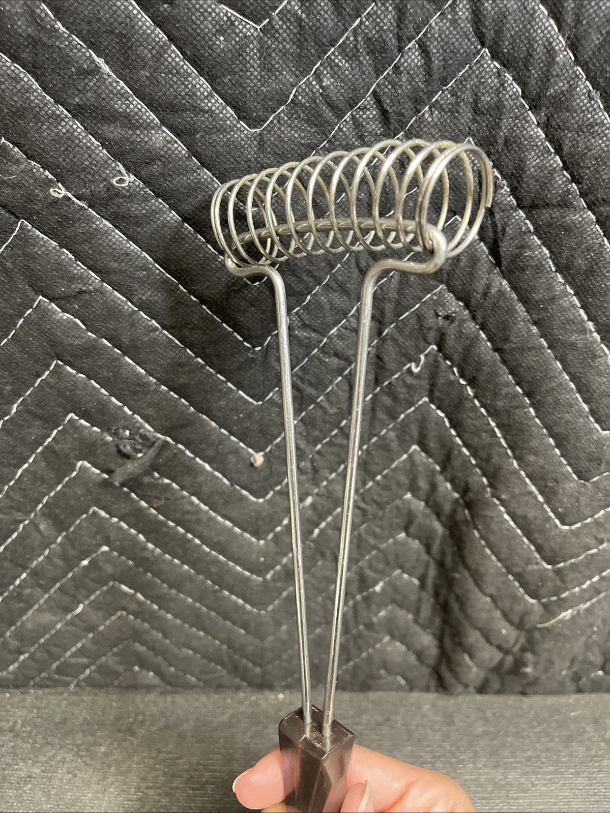 Cutco Coil Wire Whisk with Classic Brown Handle