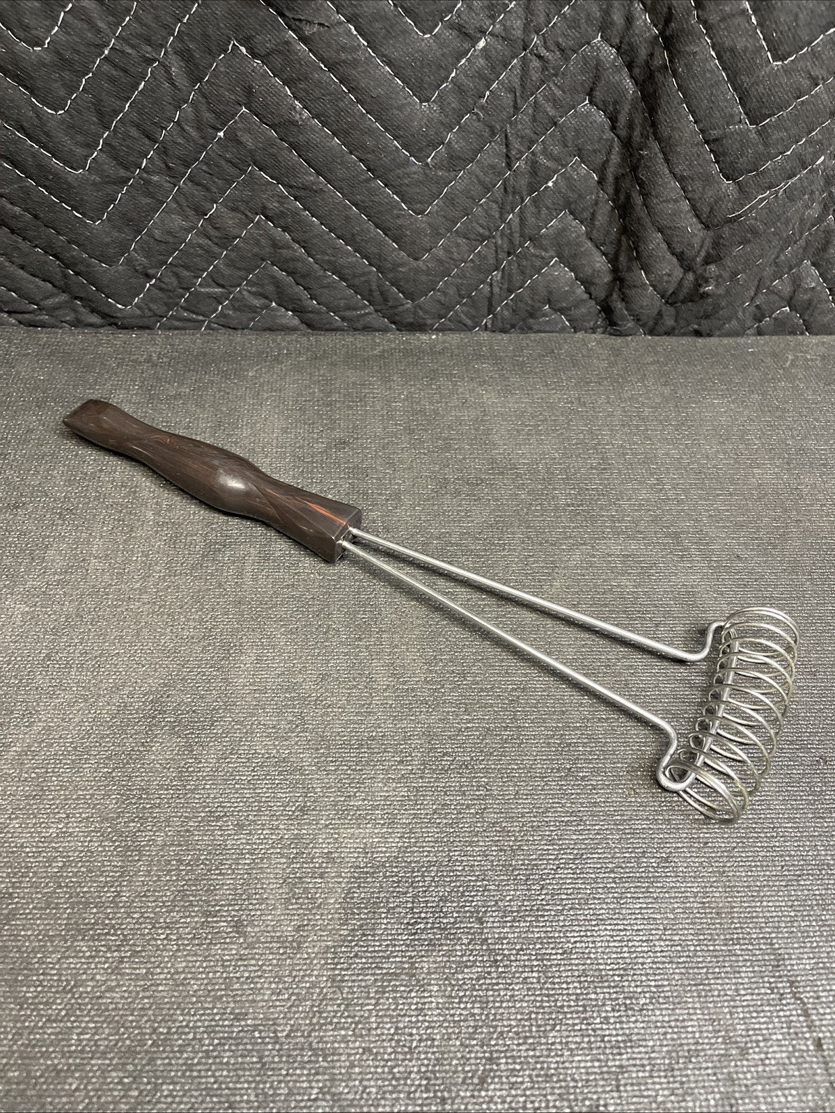 Cutco Coil Wire Whisk with Classic Brown Handle