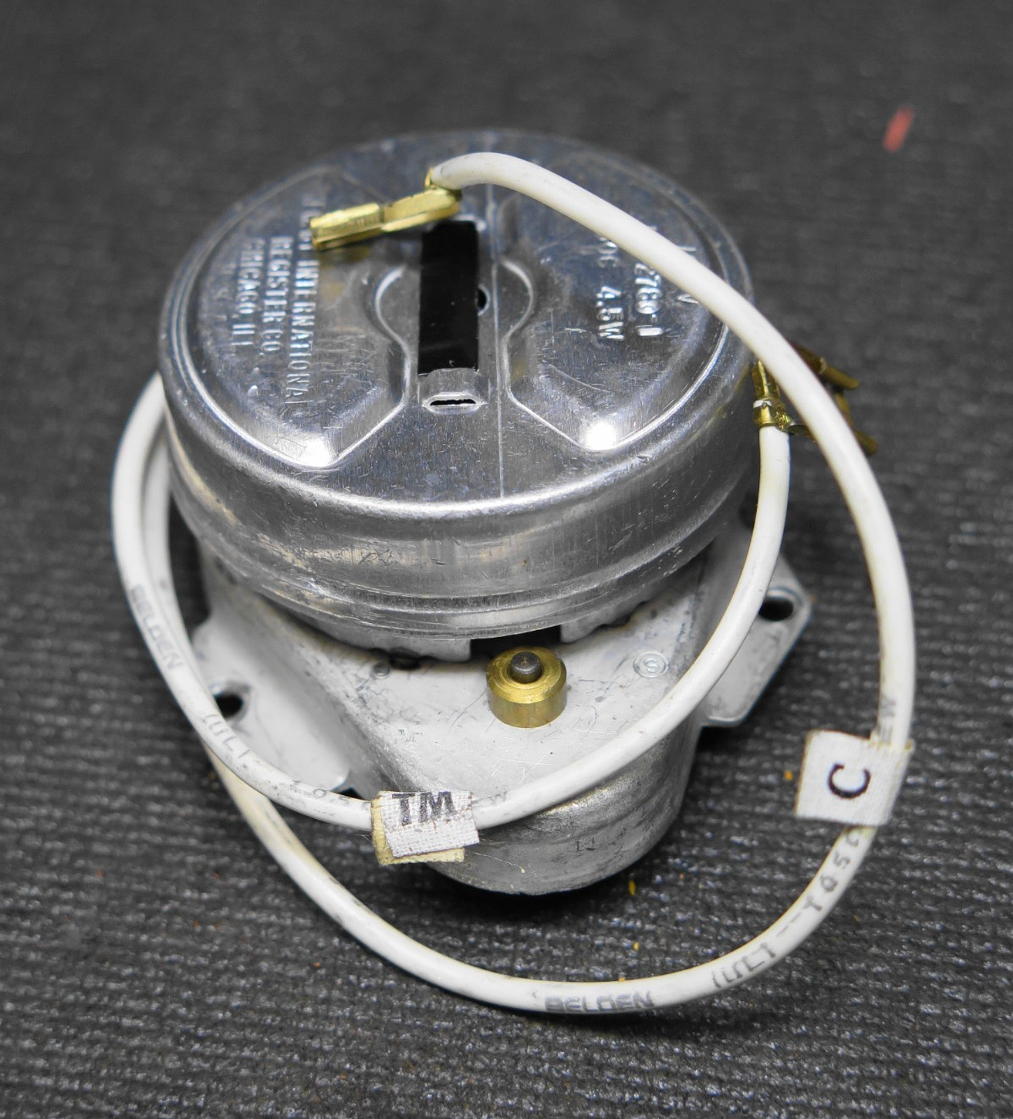 NOS International Register WB 2780 Motor - for Clocks / Signs - WB-2780 I