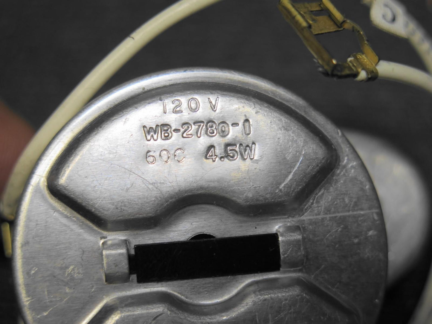 NOS International Register WB 2780 Motor - for Clocks / Signs - WB-2780 I
