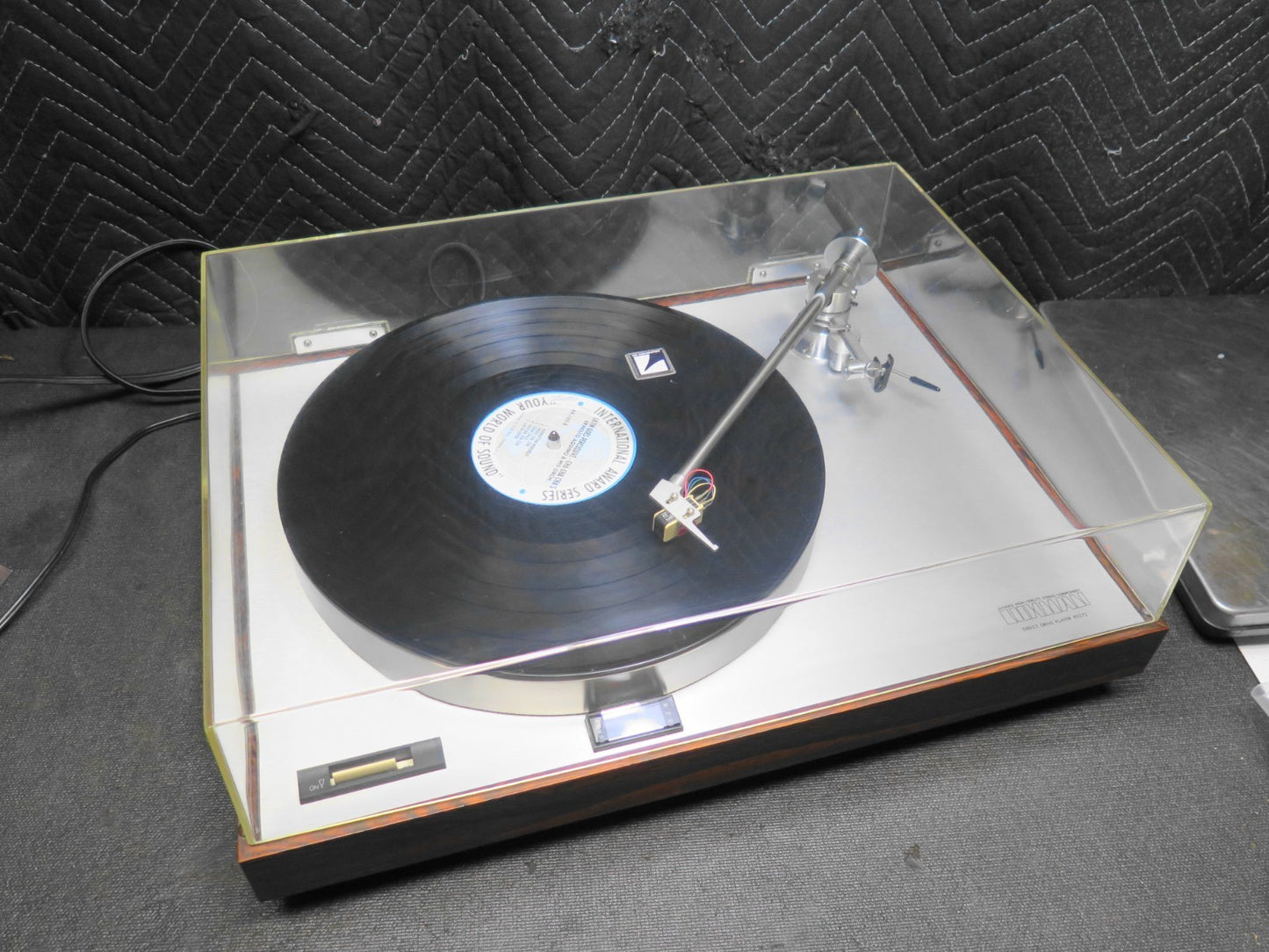 👀 Vintage 1977 Luxman PD-272 Direct Drive Turntable - *SERVICED* - See Video 👀