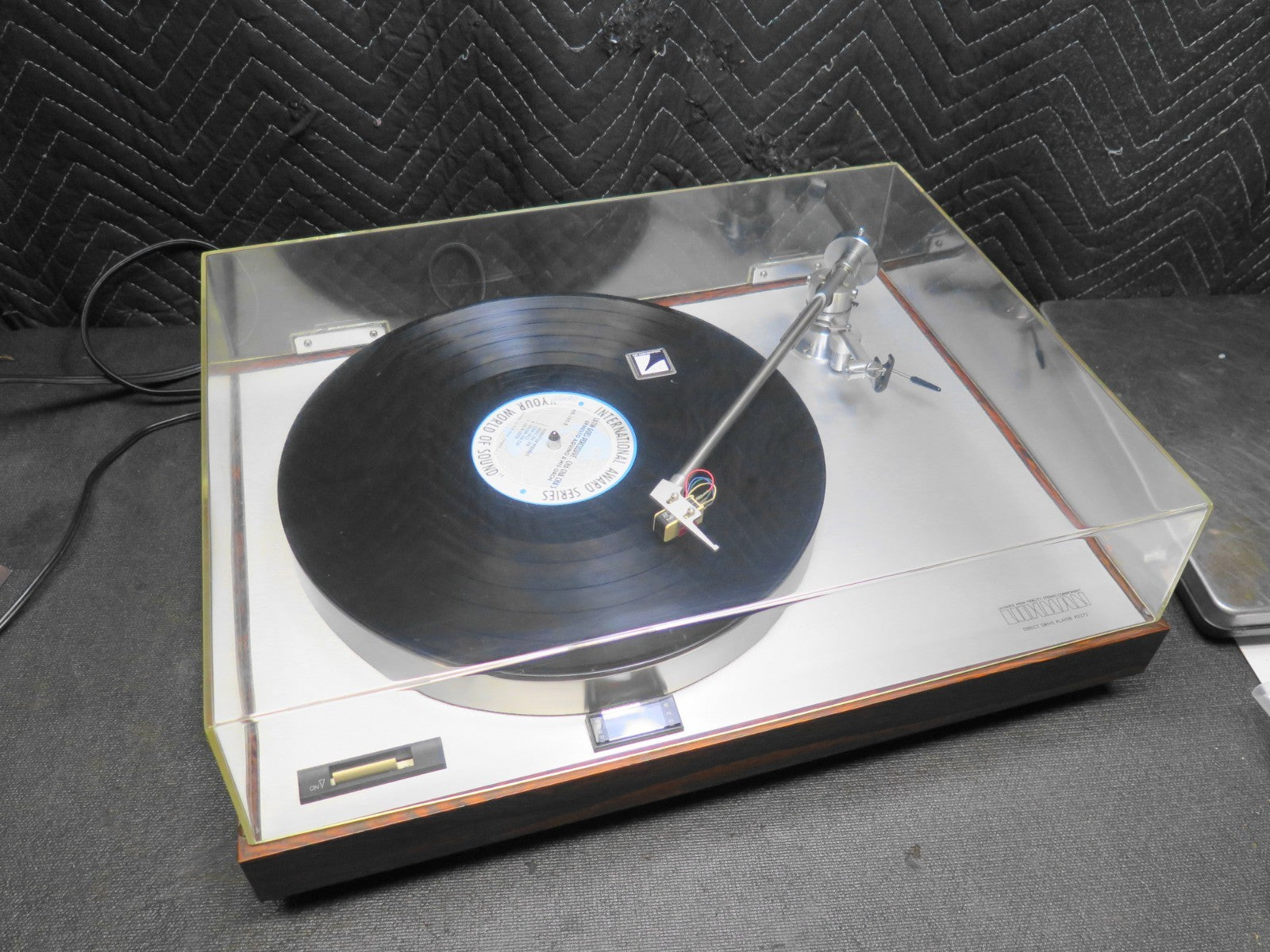 👀 Vintage 1977 Luxman PD-272 Direct Drive Turntable - *SERVICED* - See Video 👀