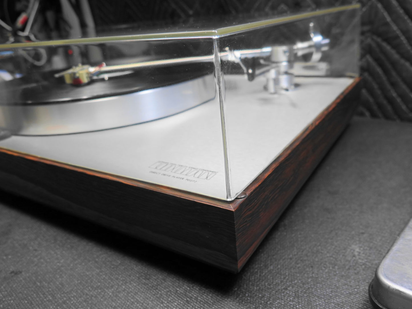 👀 Vintage 1977 Luxman PD-272 Direct Drive Turntable - *SERVICED* - See Video 👀
