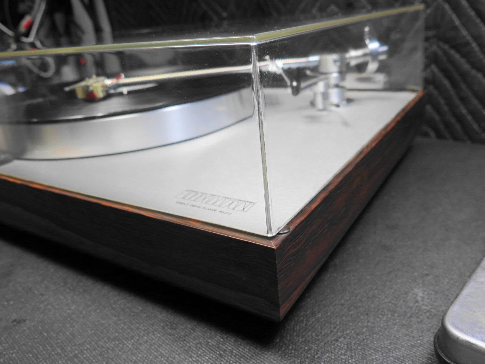 👀 Vintage 1977 Luxman PD-272 Direct Drive Turntable - *SERVICED* - See Video 👀