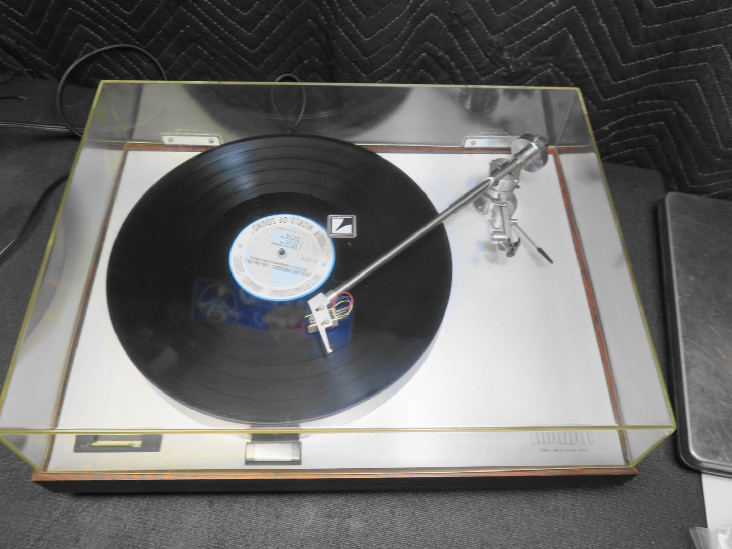 👀 Vintage 1977 Luxman PD-272 Direct Drive Turntable - *SERVICED* - See Video 👀