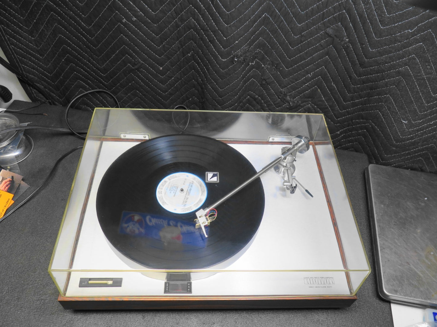 👀 Vintage 1977 Luxman PD-272 Direct Drive Turntable - *SERVICED* - See Video 👀