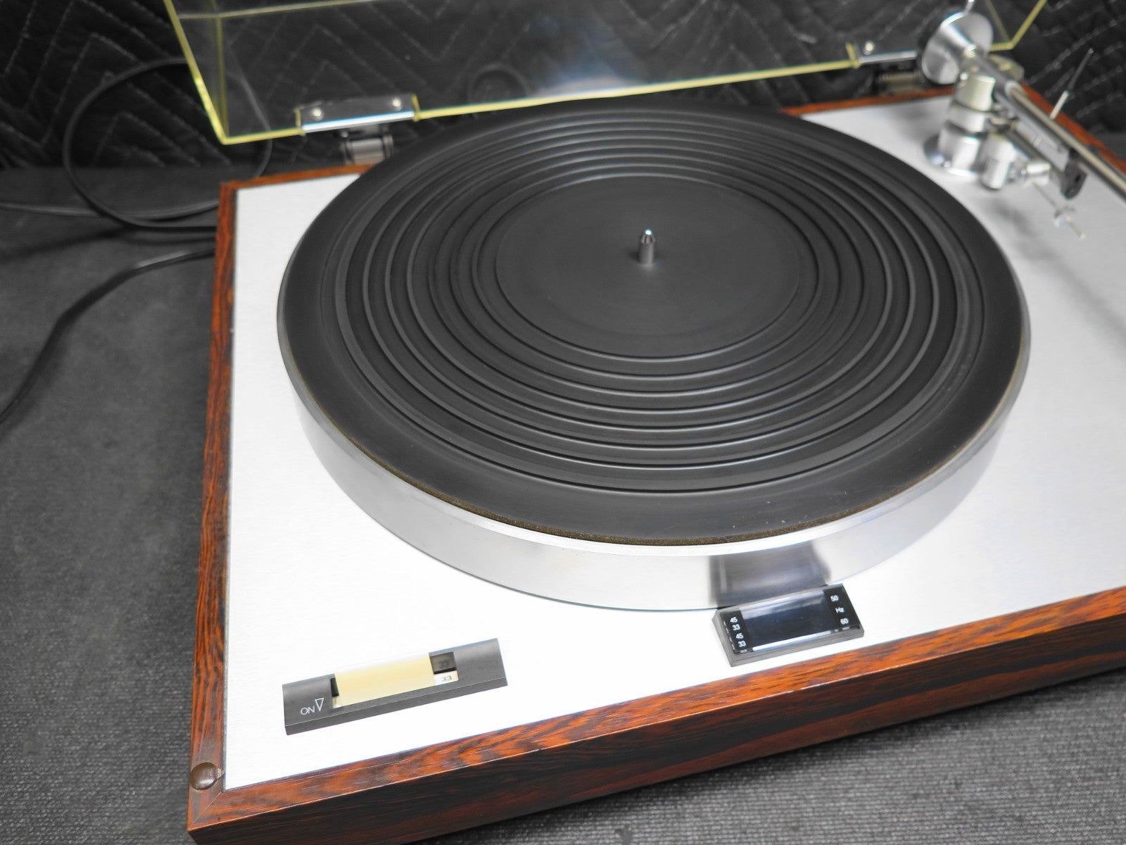 👀 Vintage 1977 Luxman PD-272 Direct Drive Turntable - *SERVICED* - See Video 👀