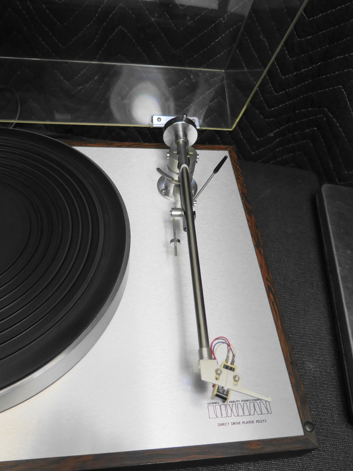👀 Vintage 1977 Luxman PD-272 Direct Drive Turntable - *SERVICED* - See Video 👀