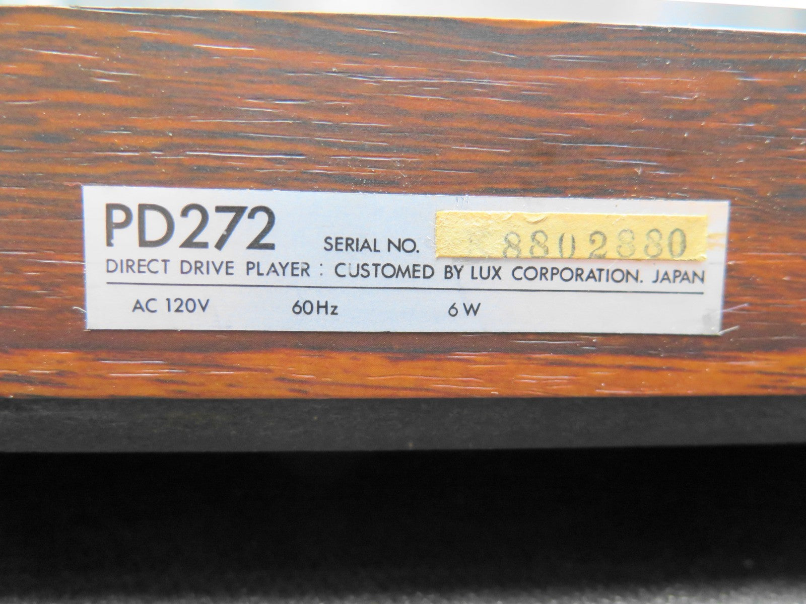 👀 Vintage 1977 Luxman PD-272 Direct Drive Turntable - *SERVICED* - See Video 👀