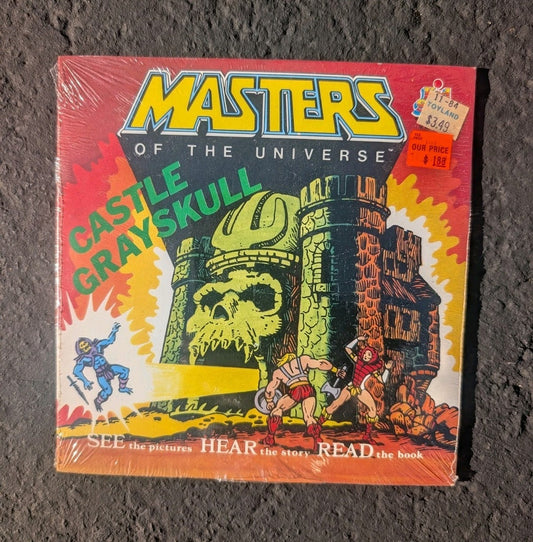 VTG Masters Of The Universe Castle Grayskull - See Hear Read StoryBook w/ Record