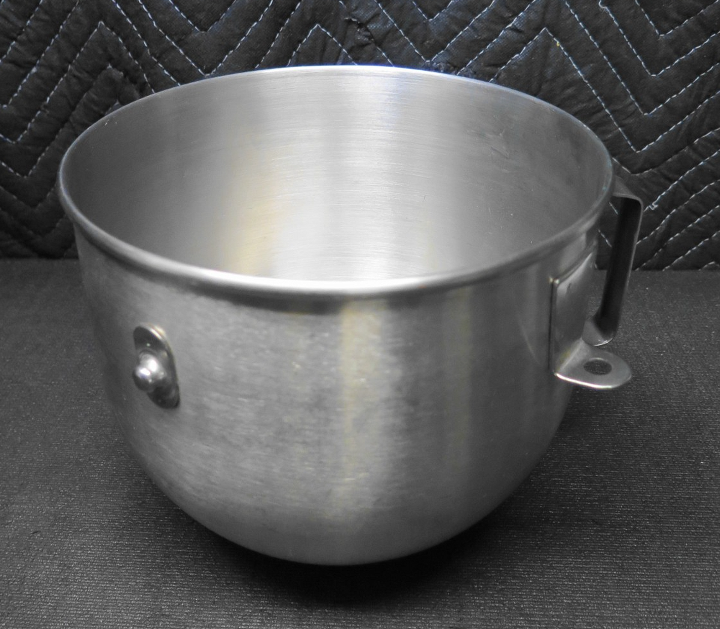 KitchenAid 5 Quart LIFT Mixer Bowl Brushed Stainless Steel with Flat Handle
