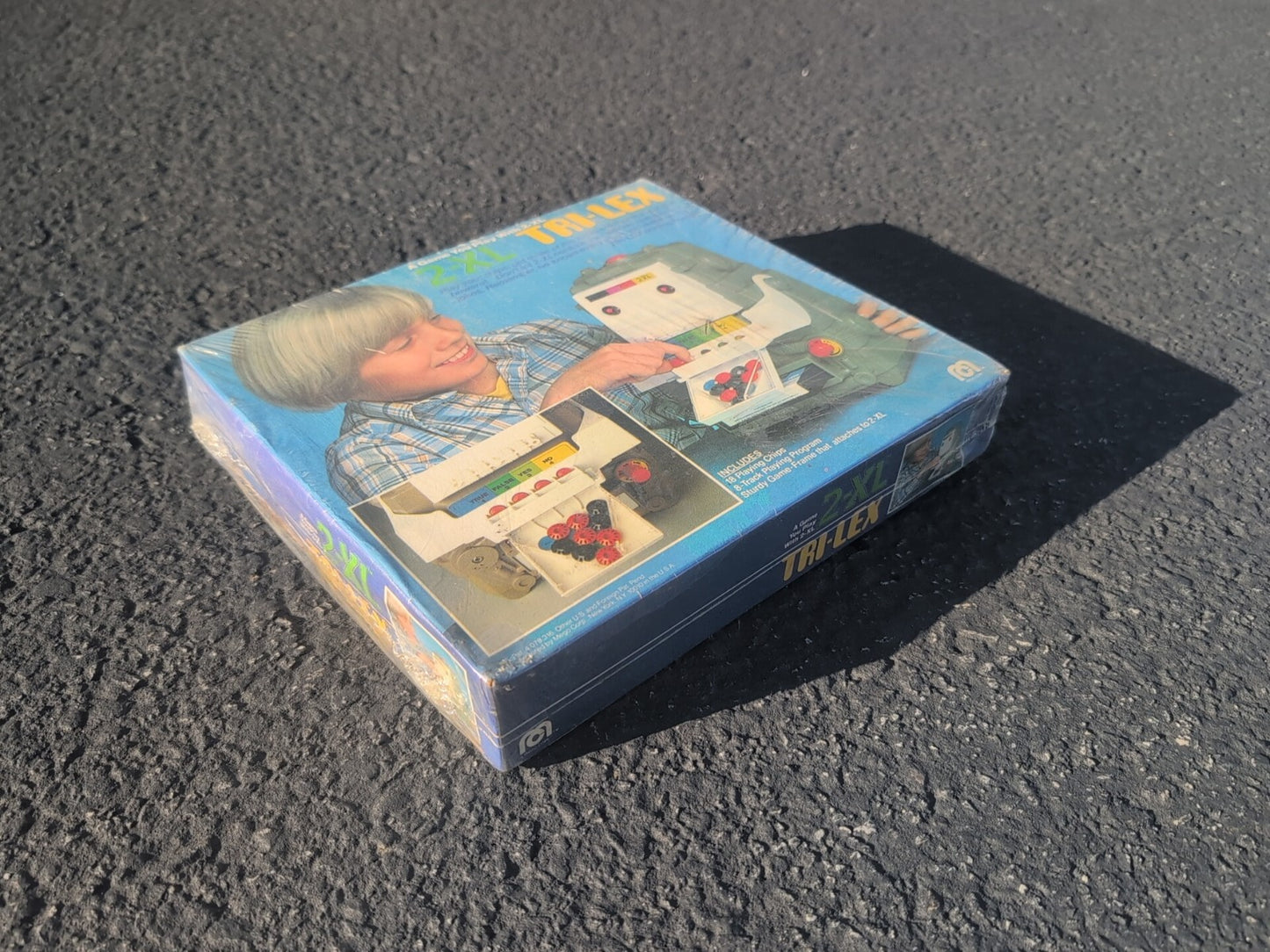 NOS VINTAGE 1978 MEGO 2-XL GAME for TALKING ROBOT TRI-LEX NOS FACTORY SEALED