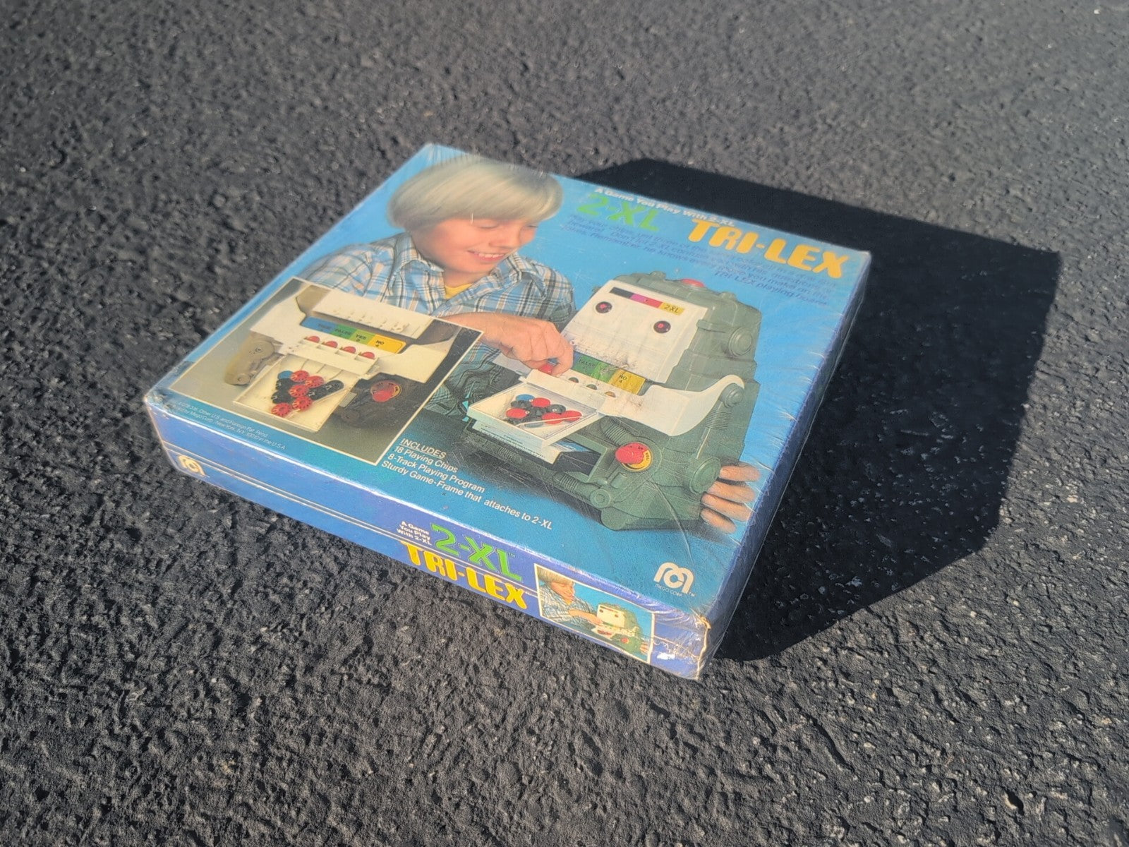 NOS VINTAGE 1978 MEGO 2-XL GAME for TALKING ROBOT TRI-LEX NOS FACTORY SEALED