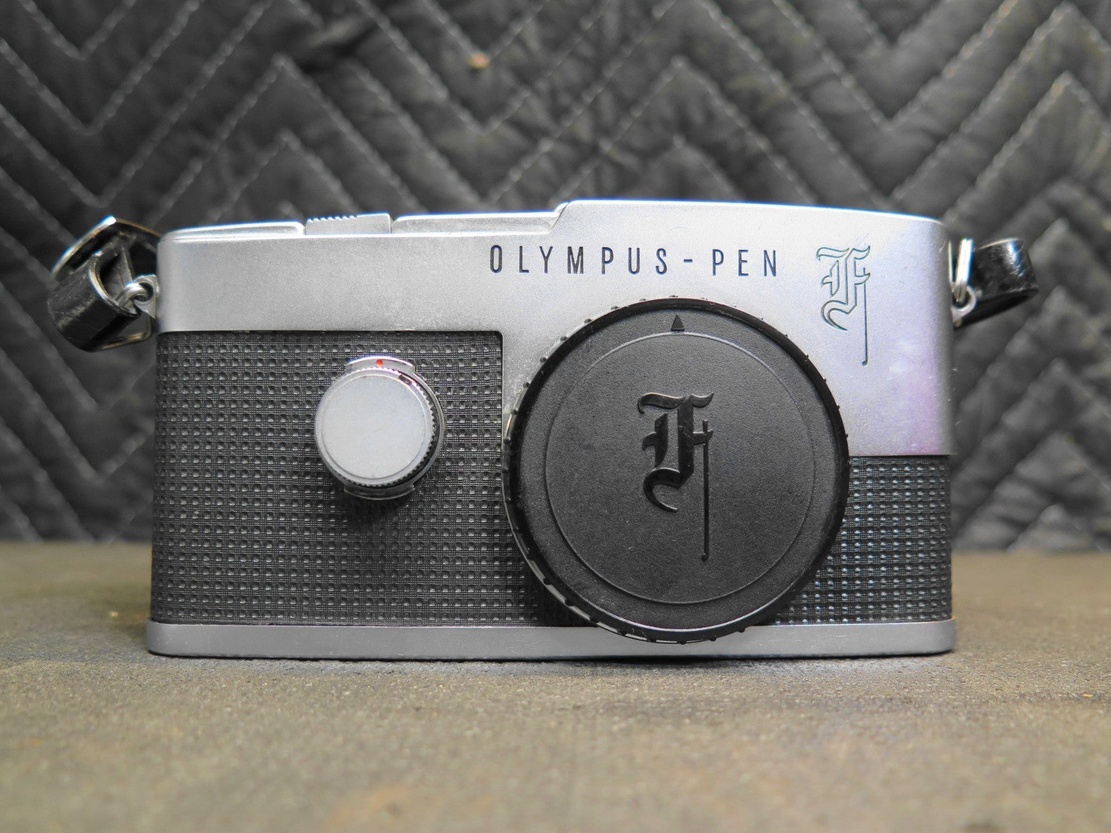 VINTAGE Olympus Pen F Half Frame Film Camera - Gothic