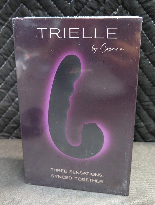 Trielle by Casara, Triple Vibe G Spot Stimulator w/ licking, vibration, rotation