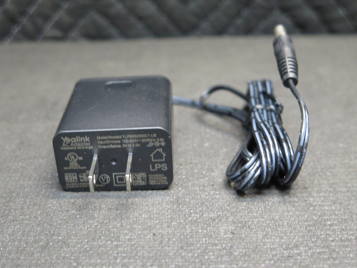 Yealink Power Supply 5V 2A, for T29G, T46S, T48S, T52S, T54S, T56A, T58V, T58A