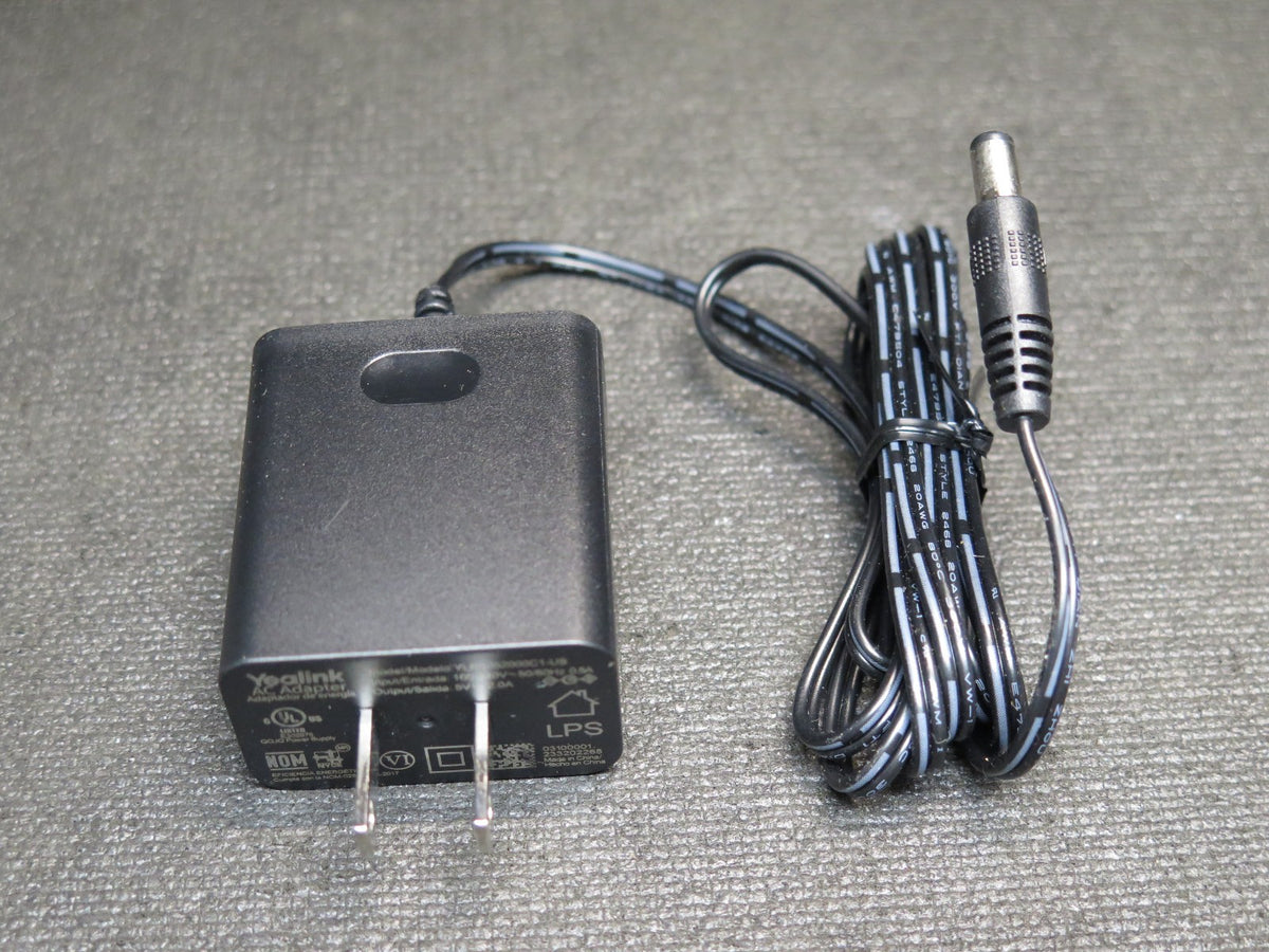 Yealink Power Supply 5V 2A, for T29G, T46S, T48S, T52S, T54S, T56A, T58V, T58A