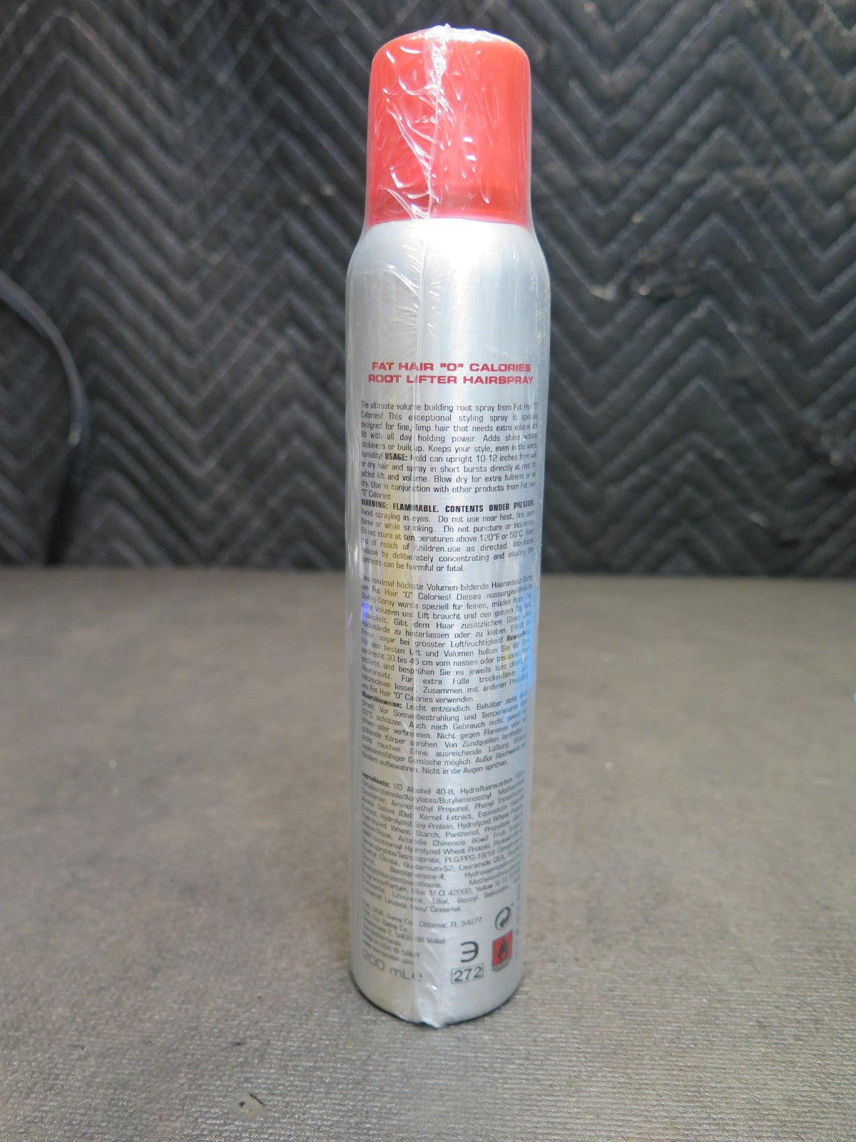 Samy Fat Hair 0 Calories Root Lifter Hairsparay - 8oz