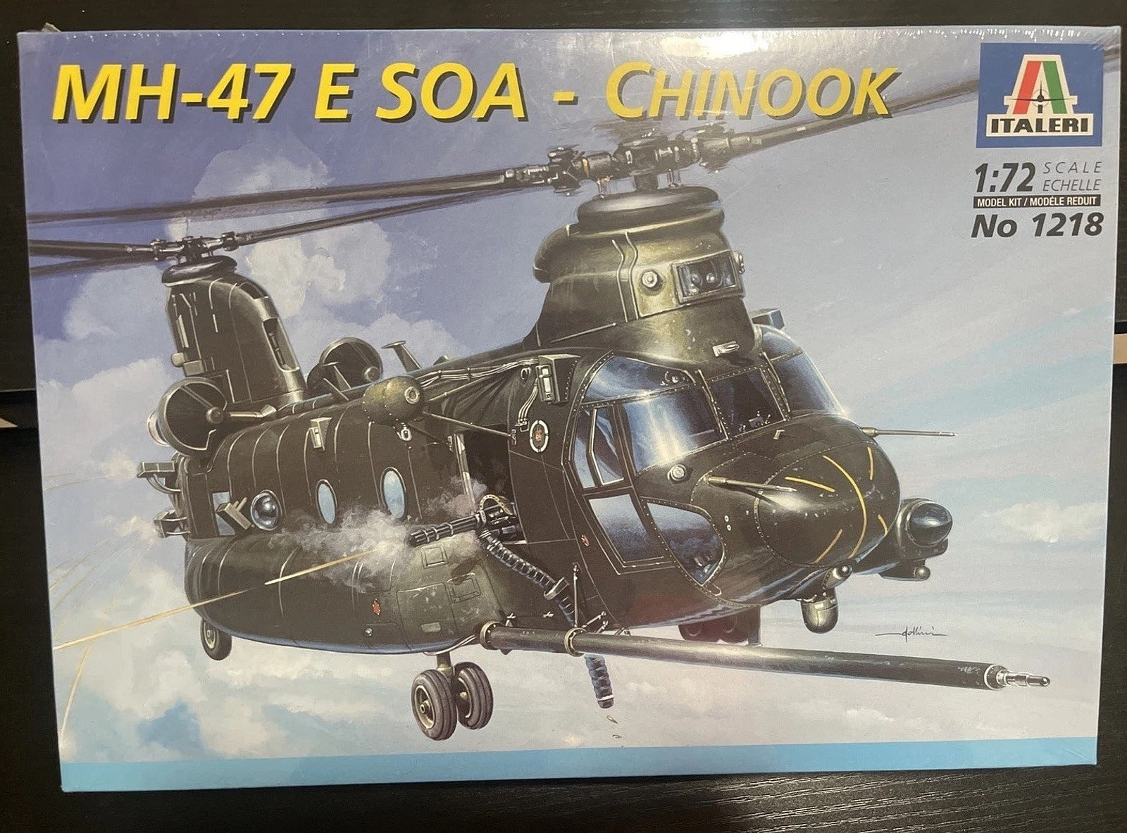 ITALERI 1:72 Italeri MH-47E SOA Chinook #1218 NOS