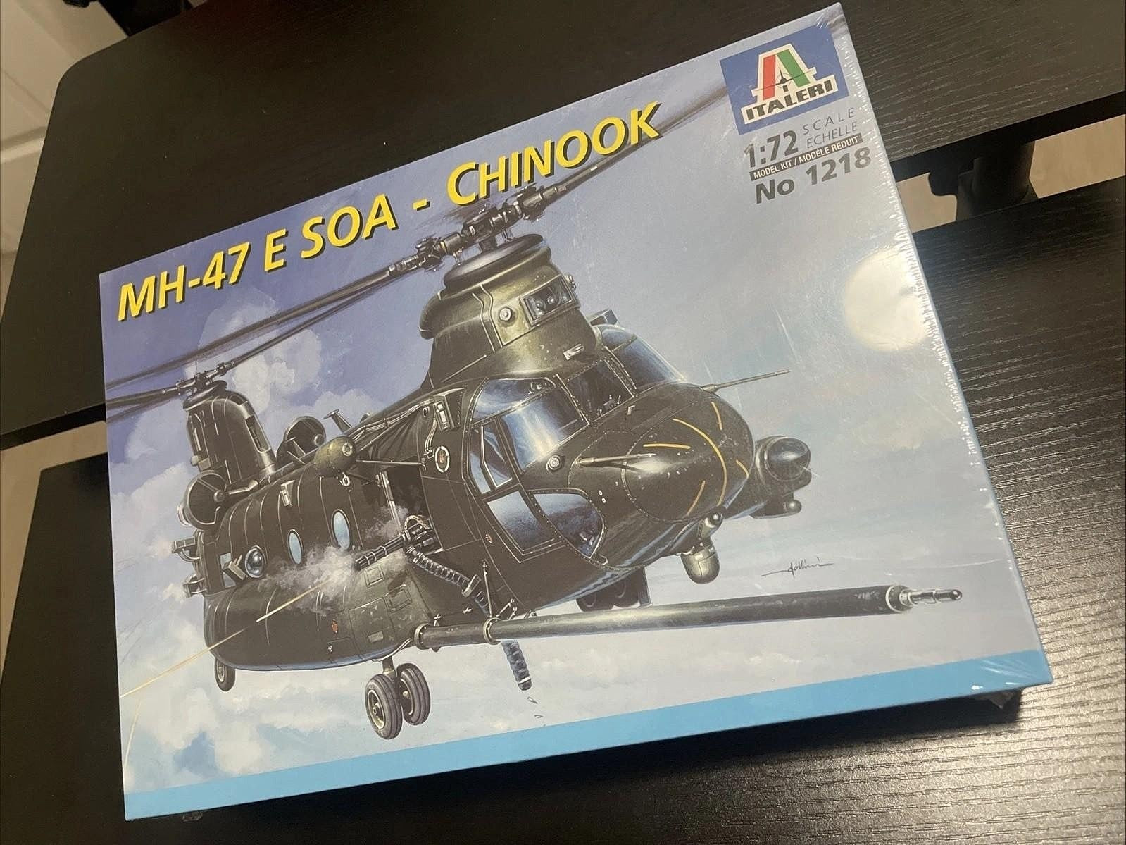 ITALERI 1:72 Italeri MH-47E SOA Chinook #1218 NOS