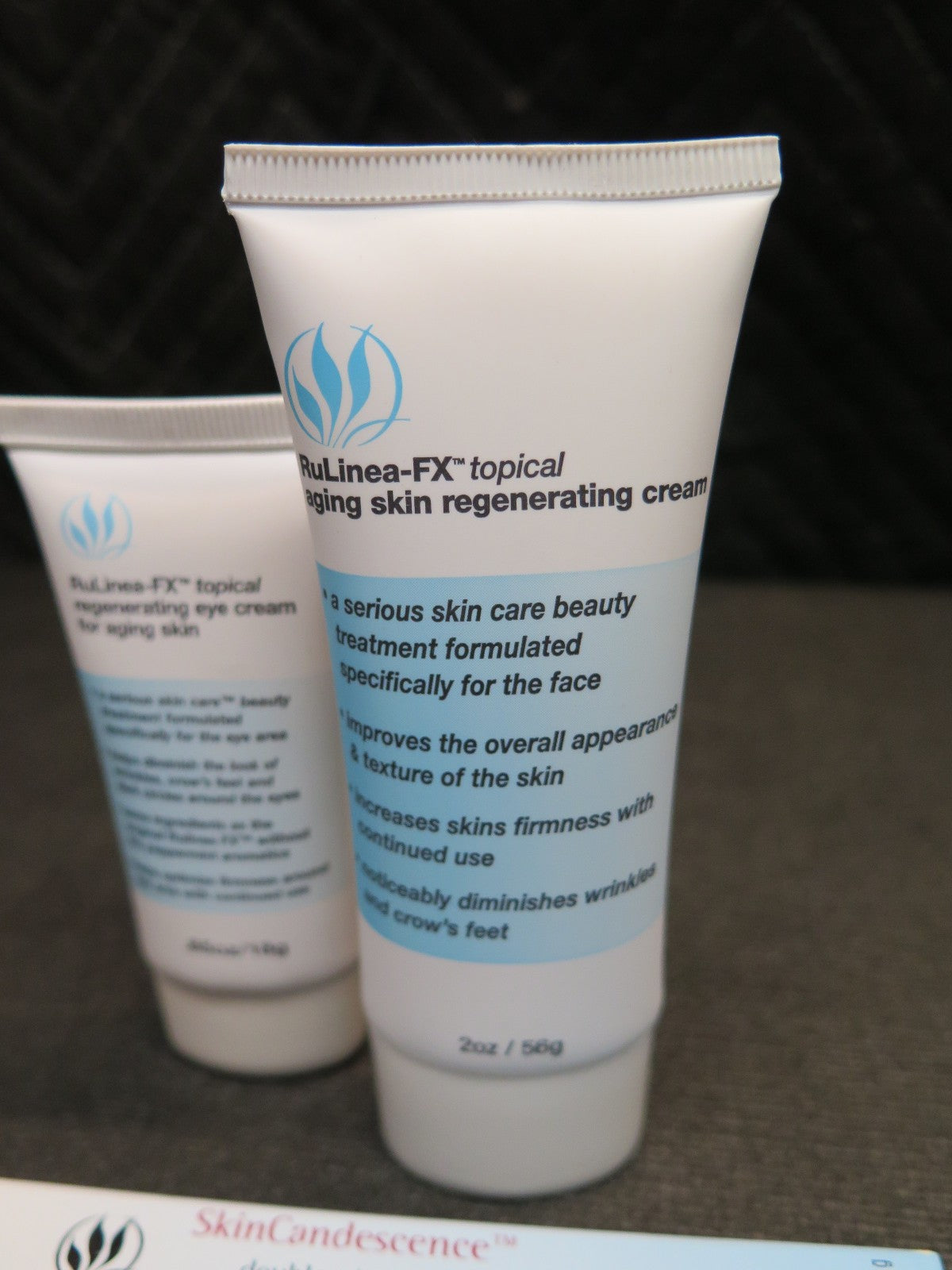 Serious Skin Care RuLinea-FX Topical Aging Skin Regenerating Cream 2oz w/ Extras