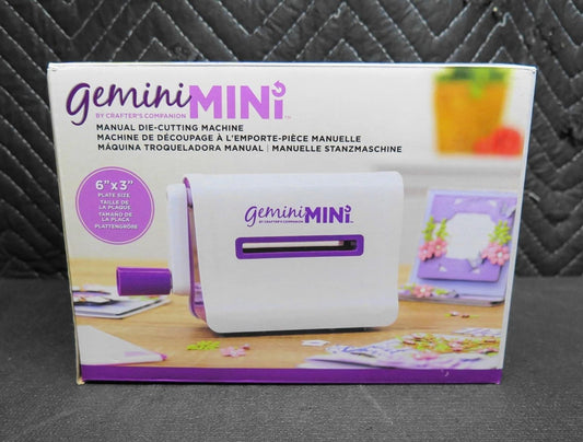 Gemini Mini Manual Die Cutting Embossing Machine Crafter's Companion New In Box