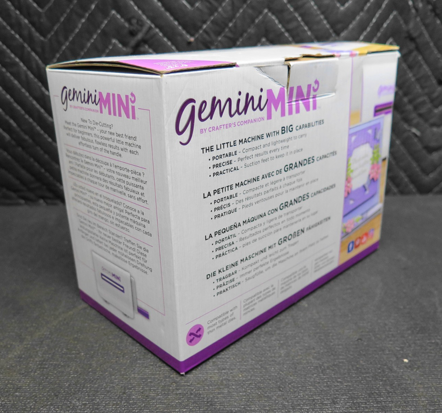 Gemini Mini Manual Die Cutting Embossing Machine Crafter's Companion New In Box