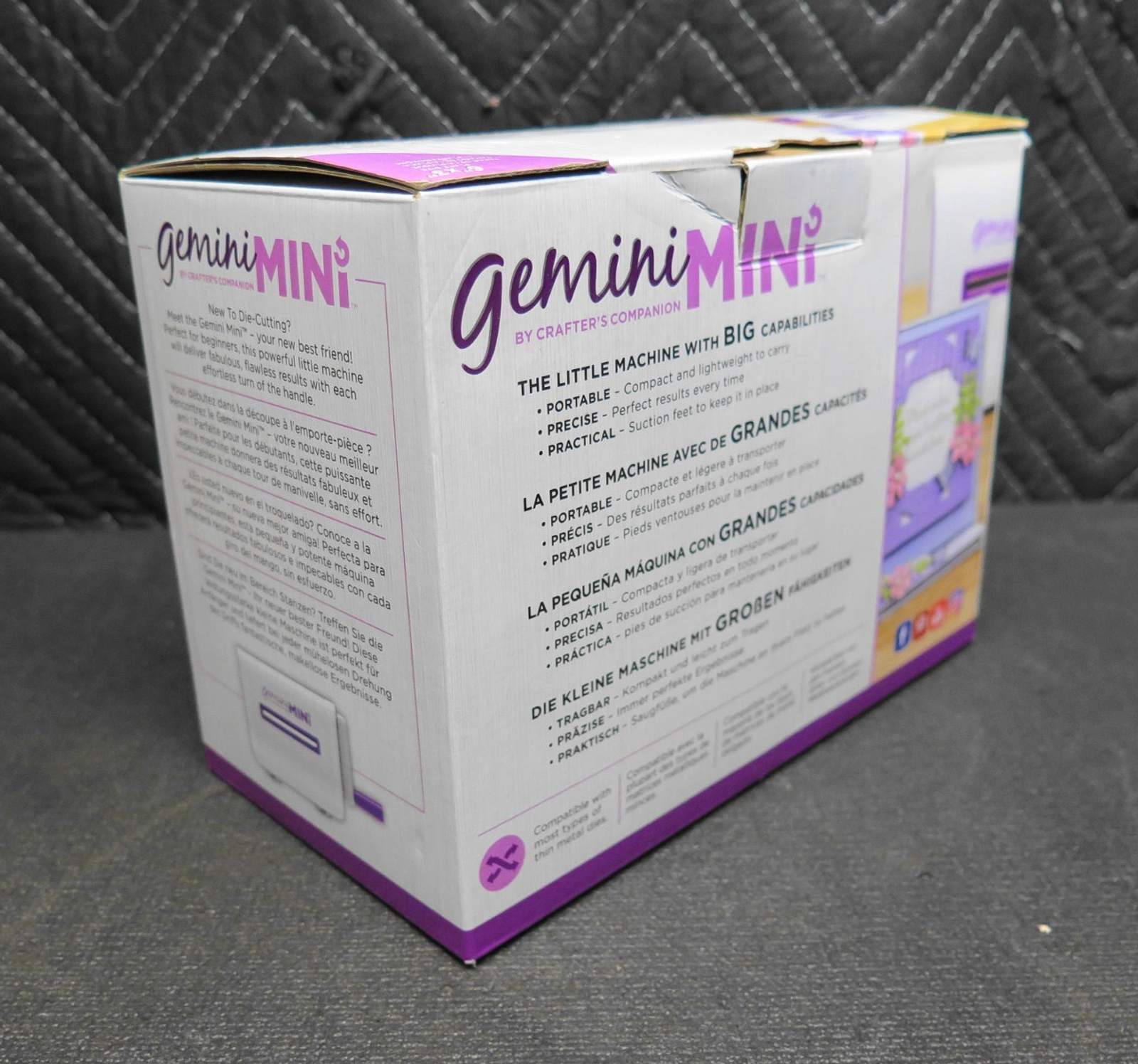 Gemini Mini Manual Die Cutting Embossing Machine Crafter's Companion New In Box