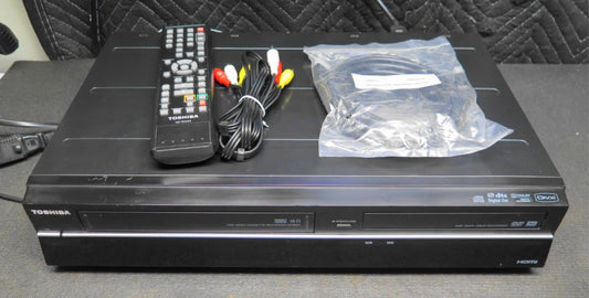 Toshiba DVR620KU DVD VHS Recorder Combo w/ Remote 1080p Upconversion *SERVICED*