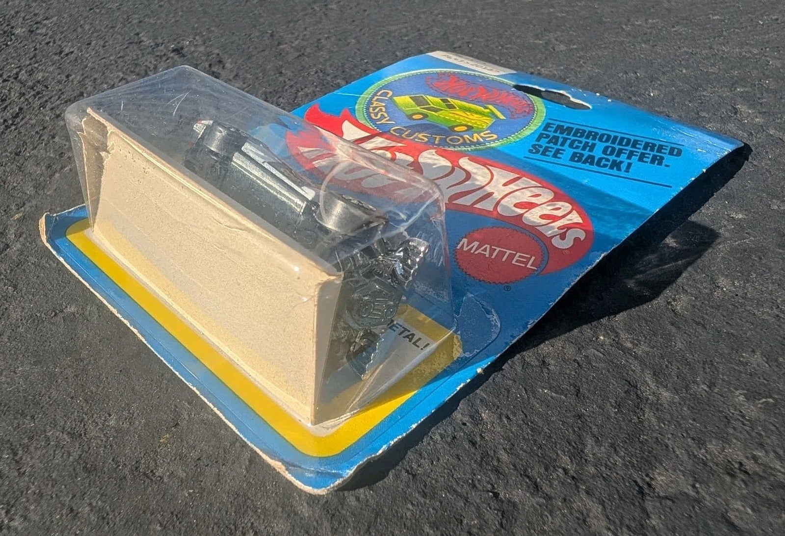 Hot Wheels 1977 #2018 Science Friction Space Cop The Hot Ones Mounted On Card