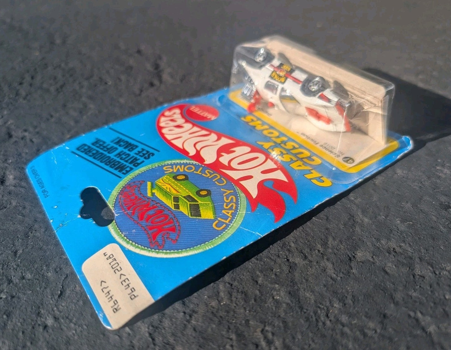 Hot Wheels 1977 #2018 Science Friction Space Cop The Hot Ones Mounted On Card