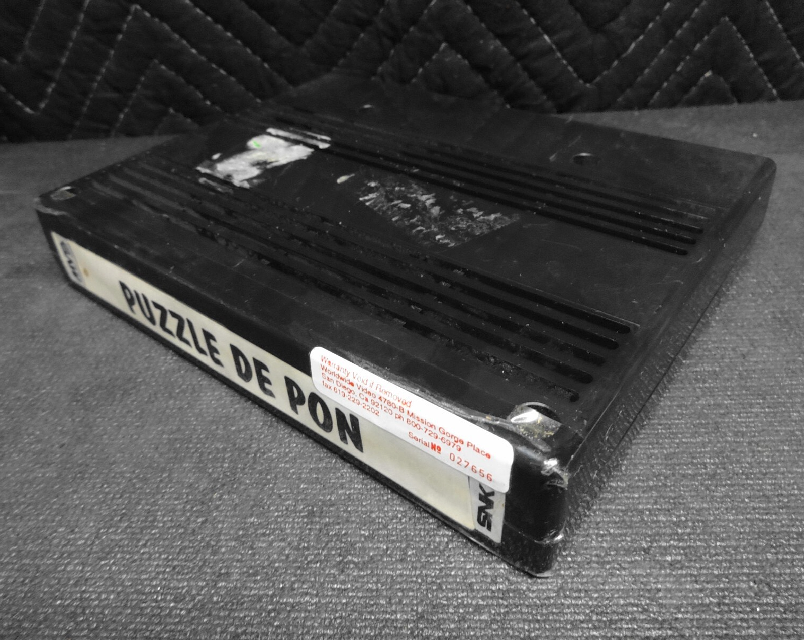 NEO GEO MVS - Puzzle De Pon Video Game Cartridge - English Arcade  SNK